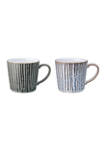  Handcrafted Set of 2 Coffee Mugs 