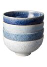Studio Blue Set of 4 Rice Bowls