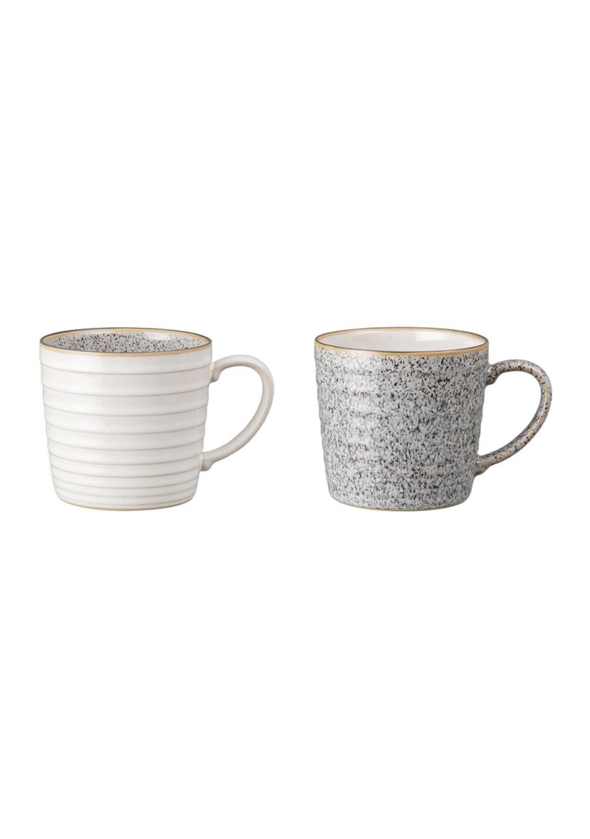 Studio Grey Set of 2 Ridged Mugs