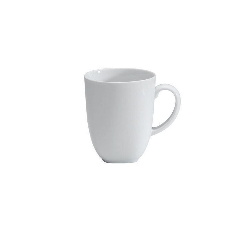White Square Mug