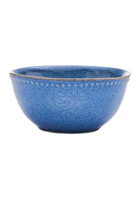 Gourmet Basics By Mikasa Mood Indigo 24 Ounce Bowl, Blue, Cereal Bowl -  0885991250371