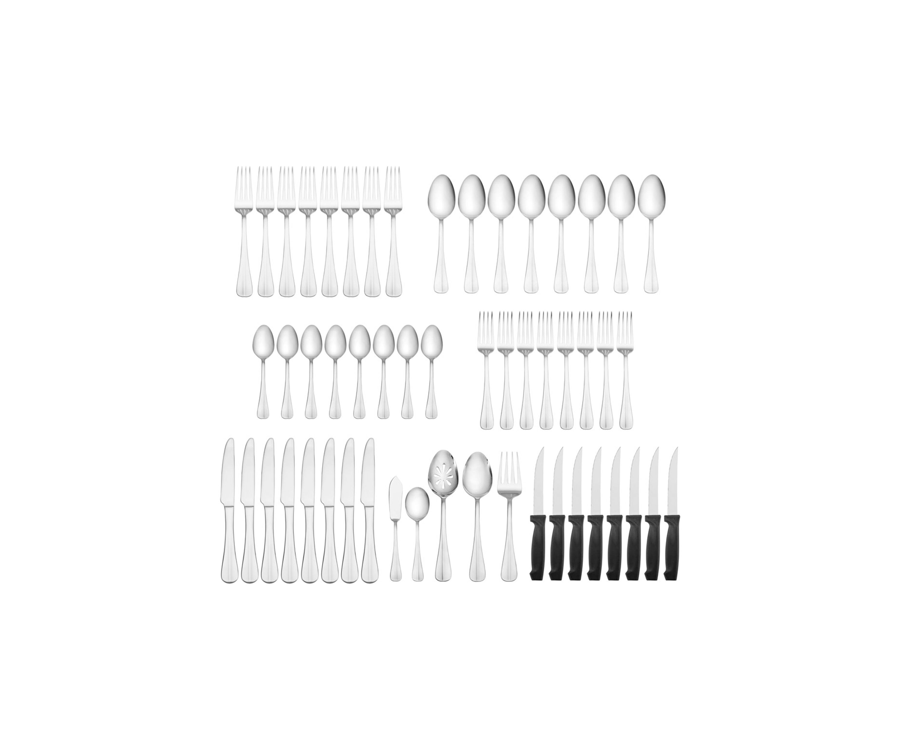 53 Piece Simplicity Flatware Set