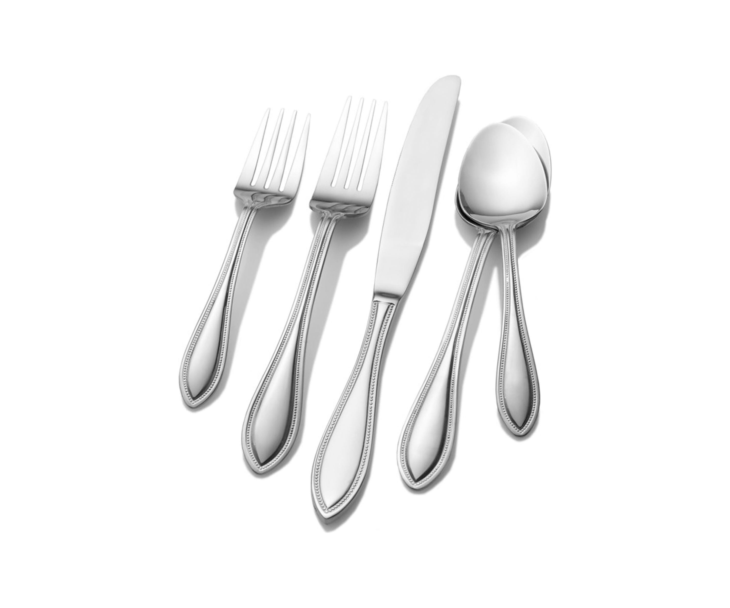 American Bead 20-Piece Stainless Steel Flatware Set - Service for 4