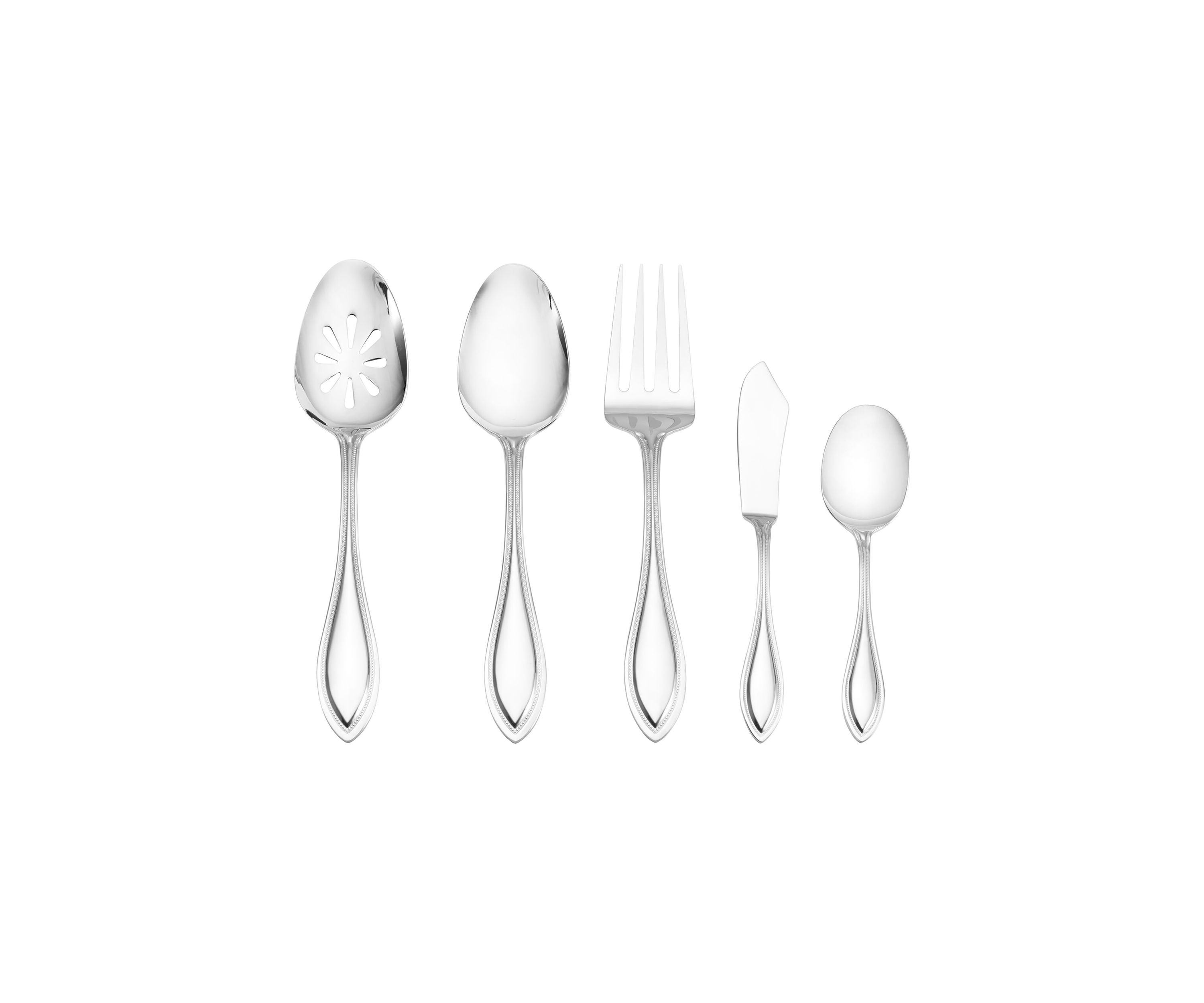 American Bead 53 Piece Stainless Steel Flatware Set