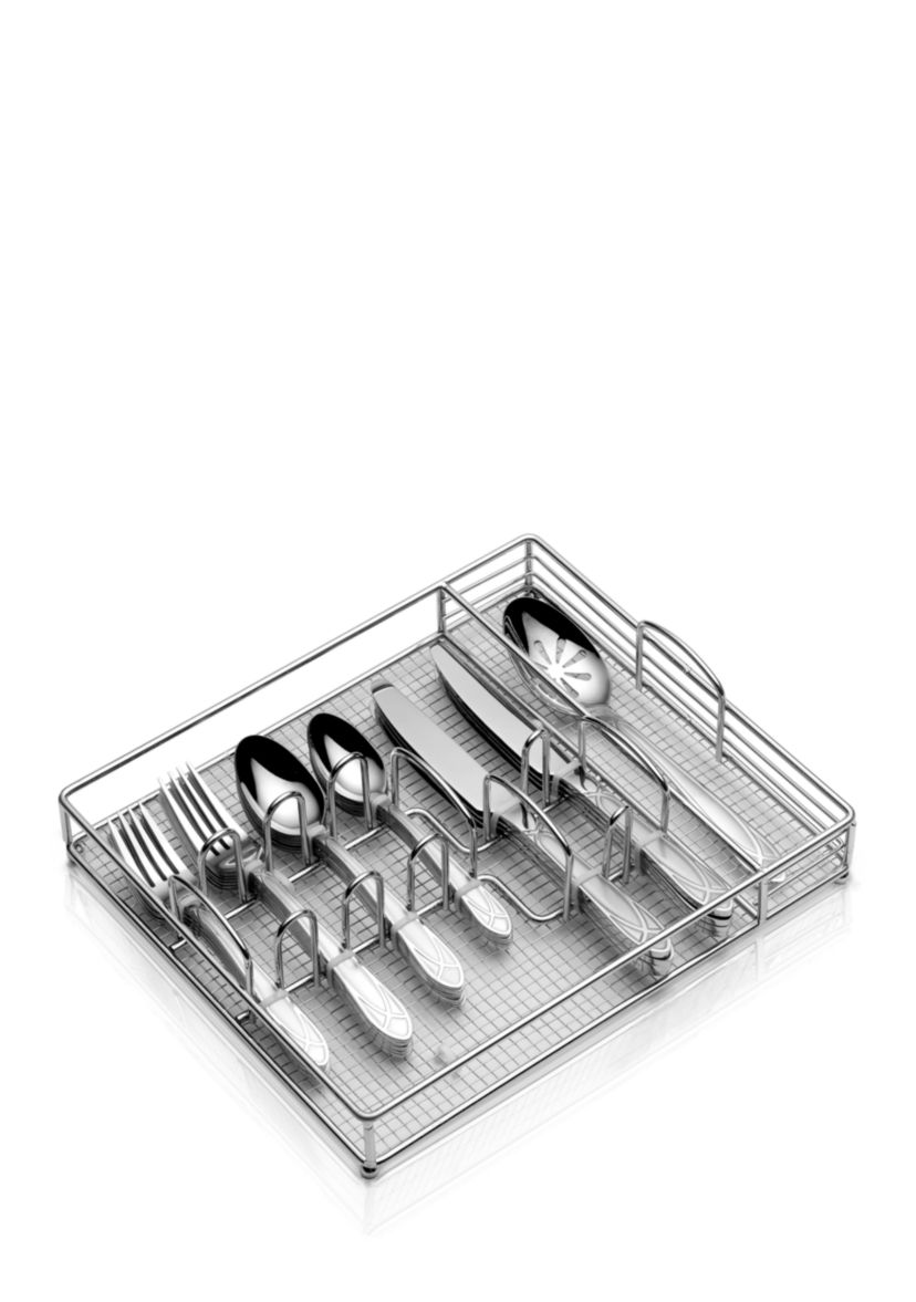 Everyday Mirage Frost Flatware 45-Piece Set