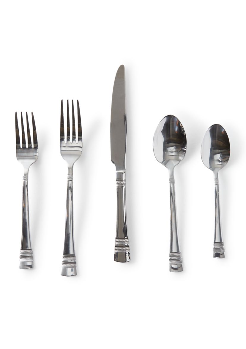 Sapphire Bay 53-Piece Silverware Set 