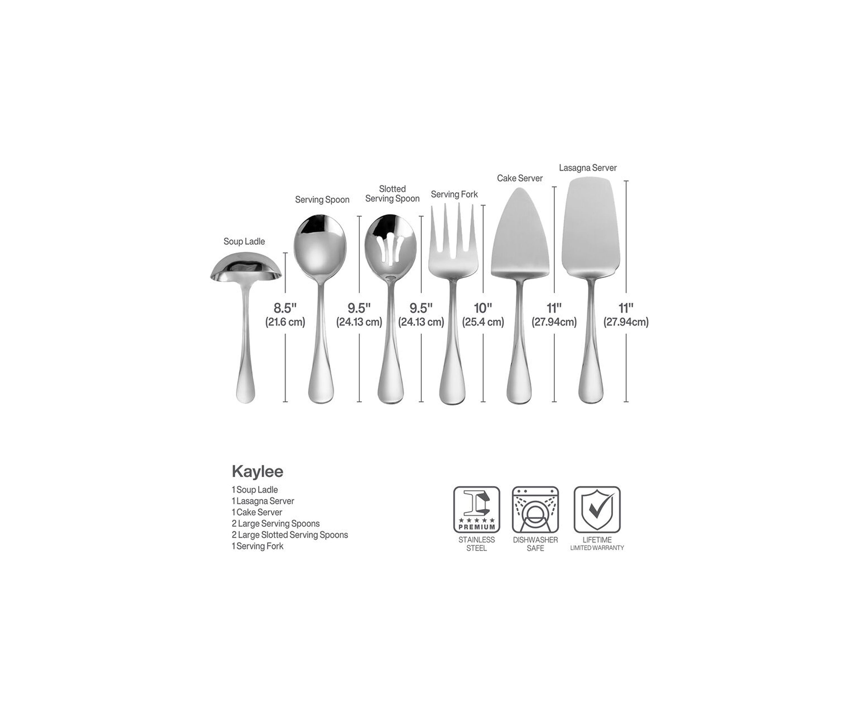 Kaylee 8-Piece Serving Set