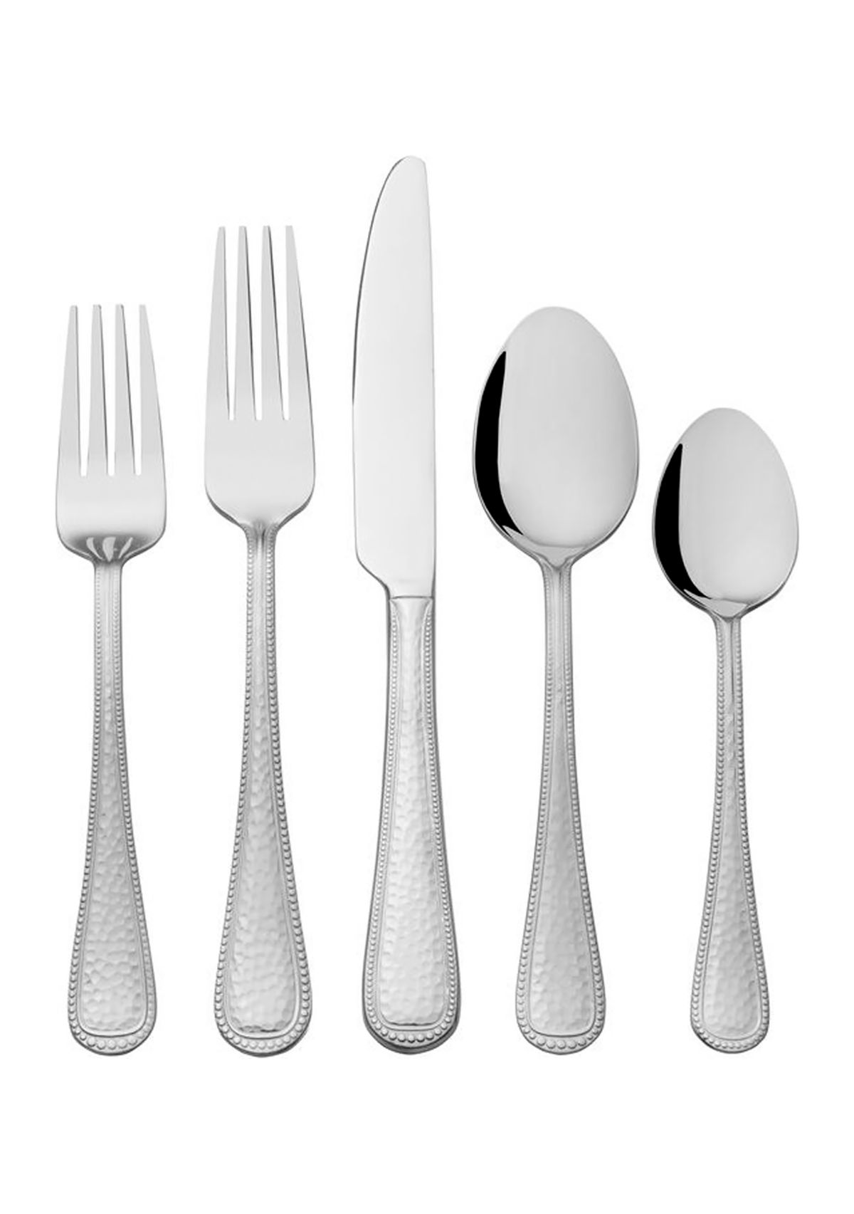 Halston Stainless Steel 42 Piece Flatware Set