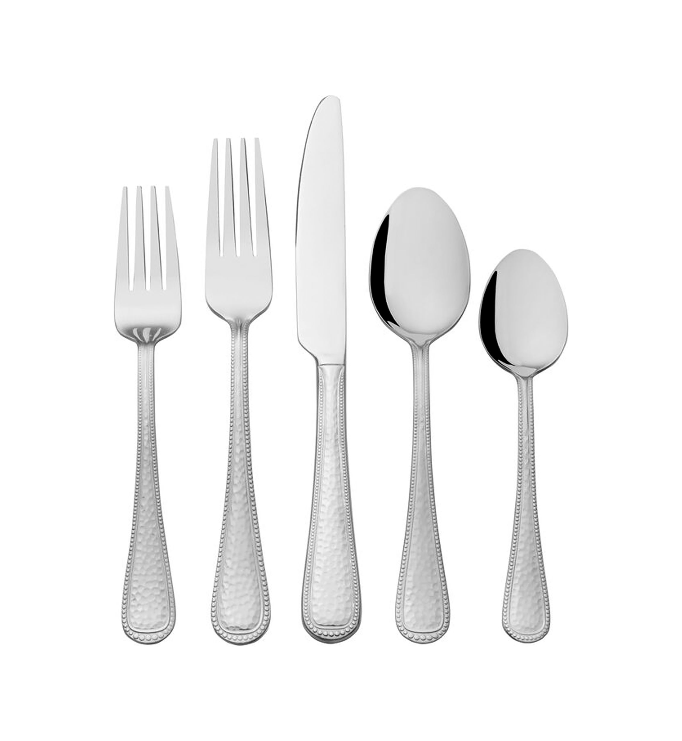 Halston Stainless Steel 42 Piece Flatware Set