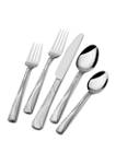 Knightly Stainless Steel 20-Piece Flatware Set, Service for 4