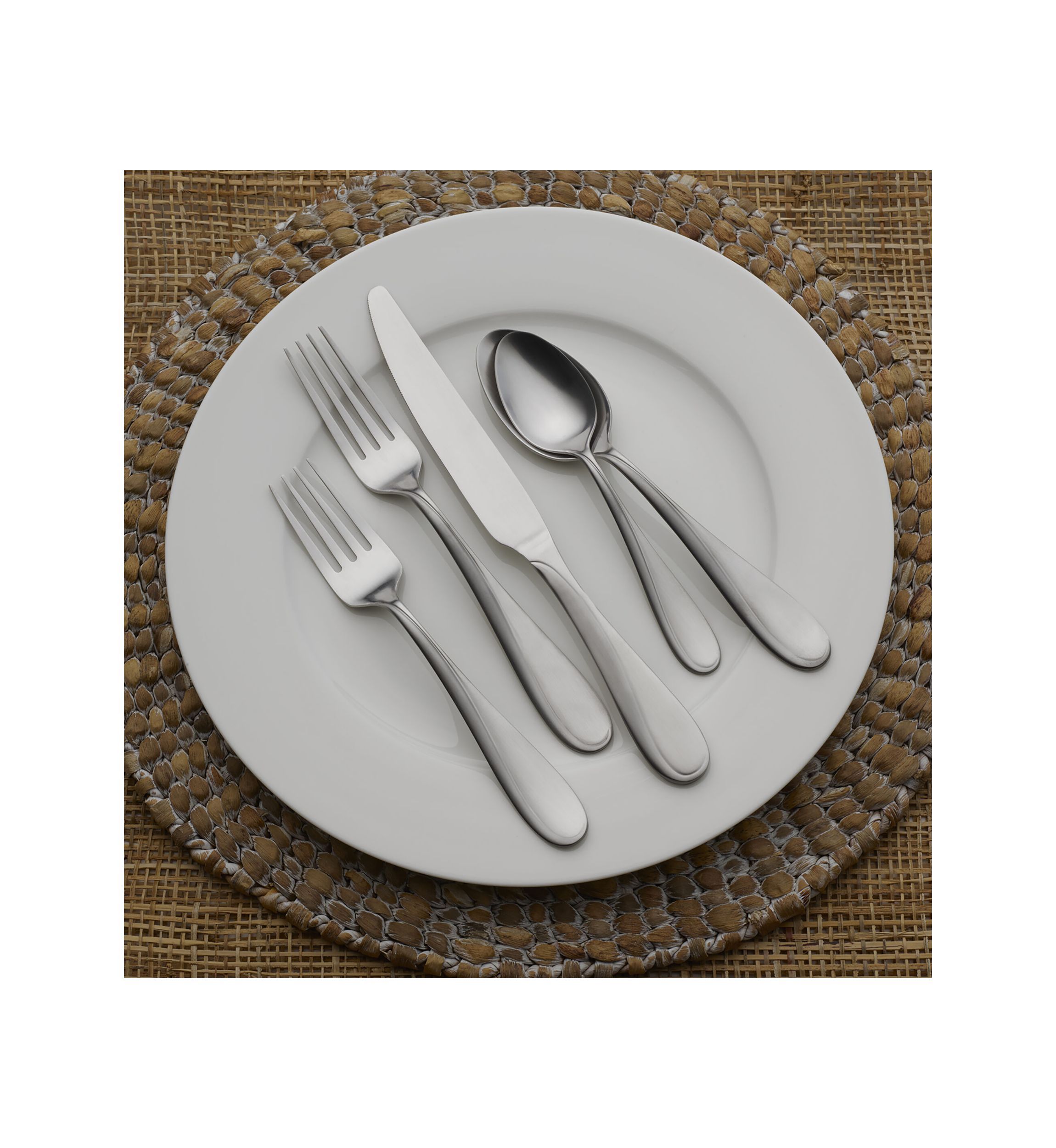 Payton Frost Stainless Steel 20-Piece Flatware Set, Service for 4