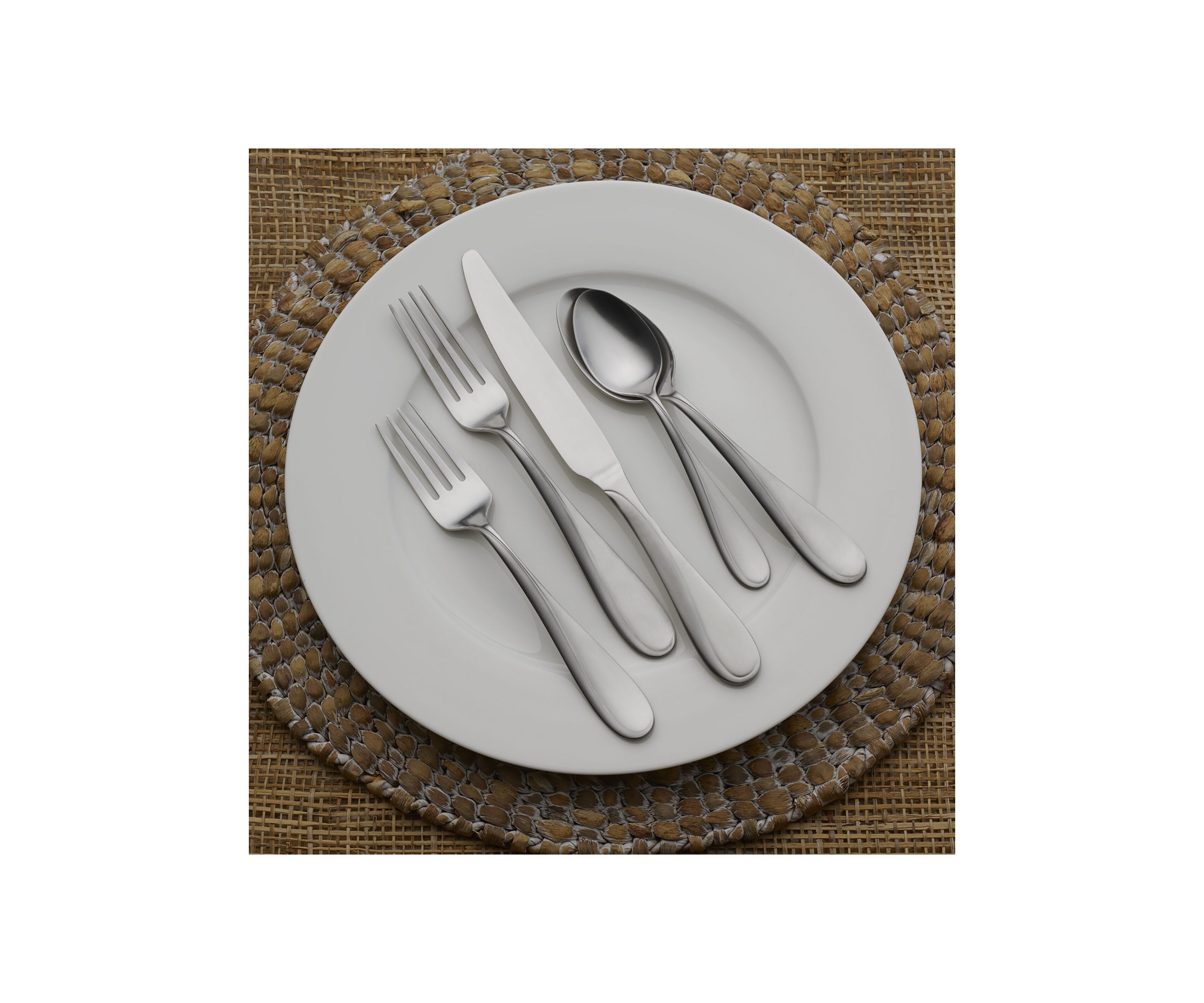 Payton Frost Stainless Steel 20-Piece Flatware Set, Service for 4