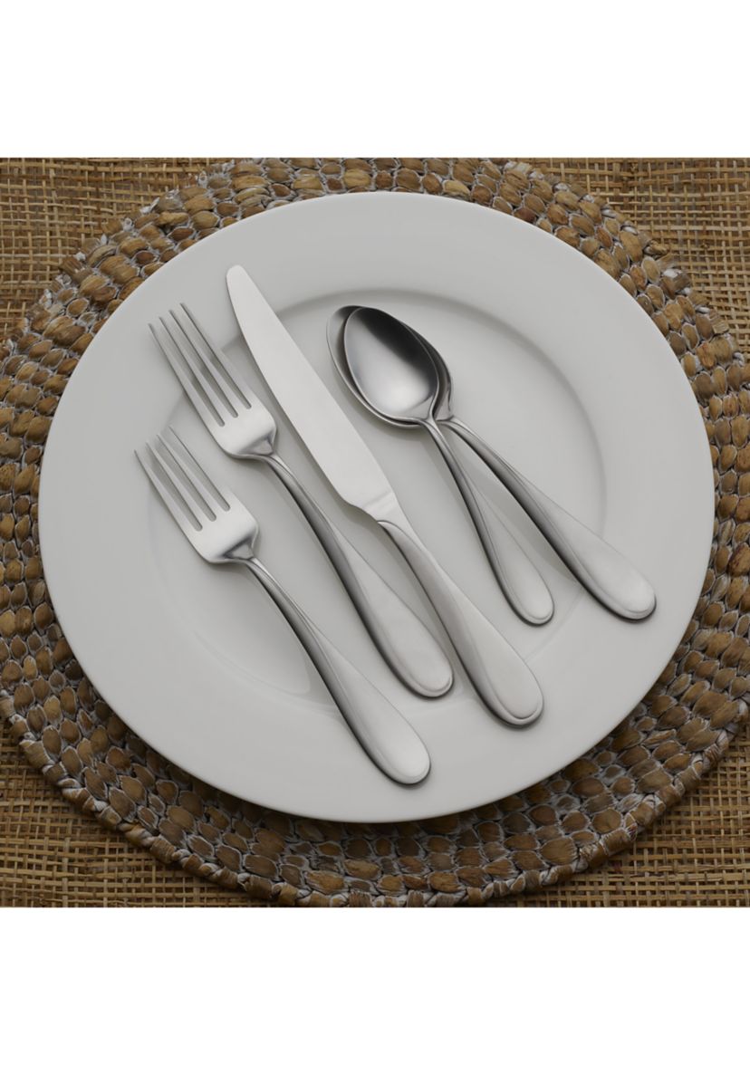Payton Frost Stainless Steel 20-Piece Flatware Set, Service for 4