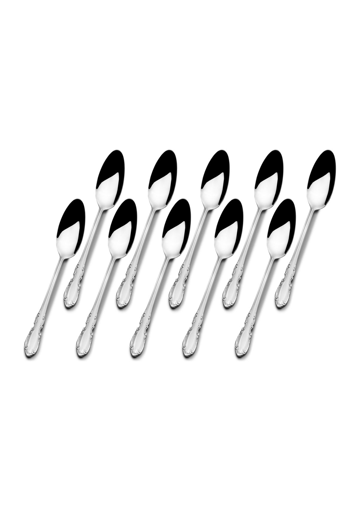 Stainless Steel Vienna 10-Piece Dinner Spoon Set