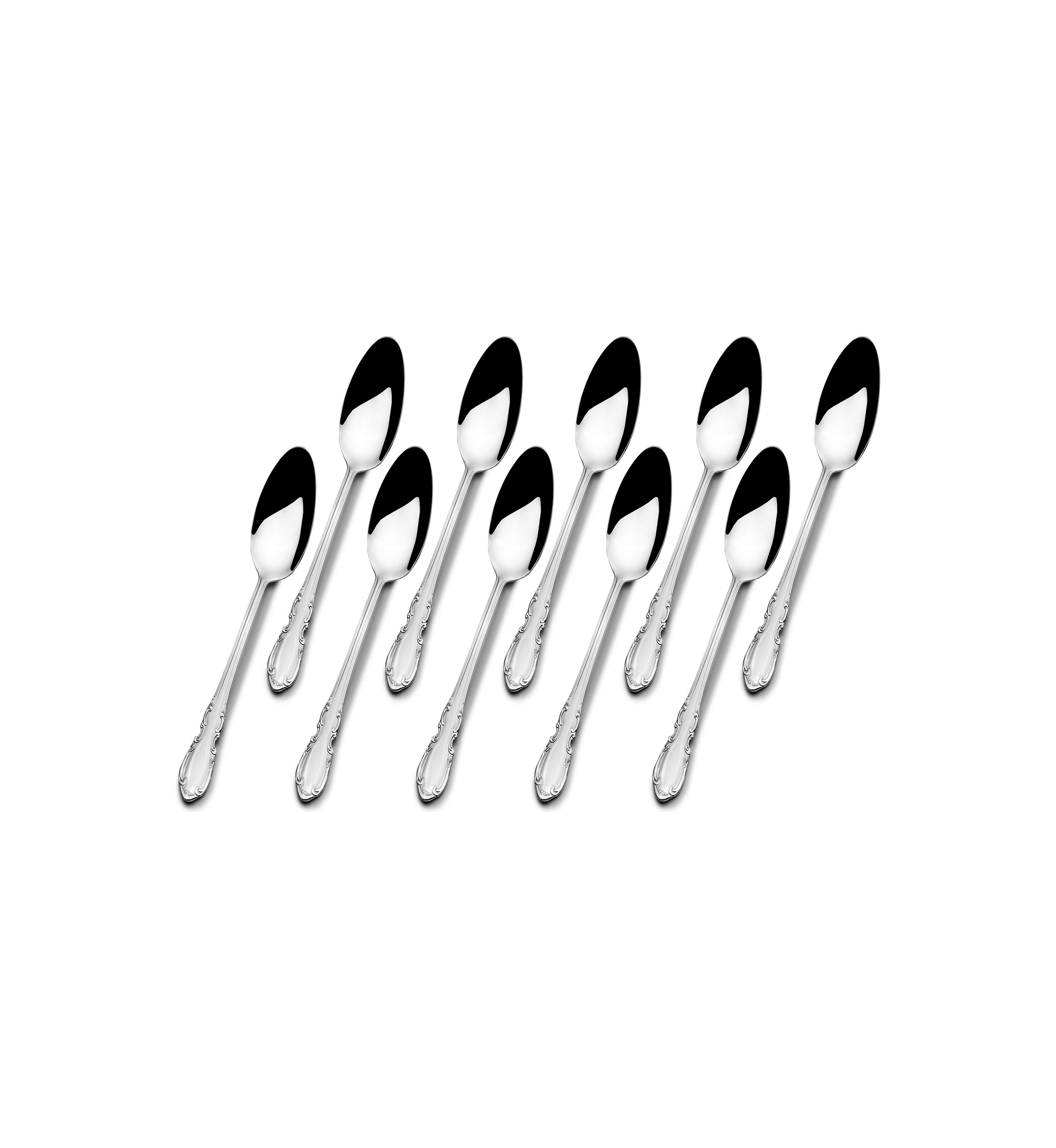 Stainless Steel Vienna 10-Piece Dinner Spoon Set