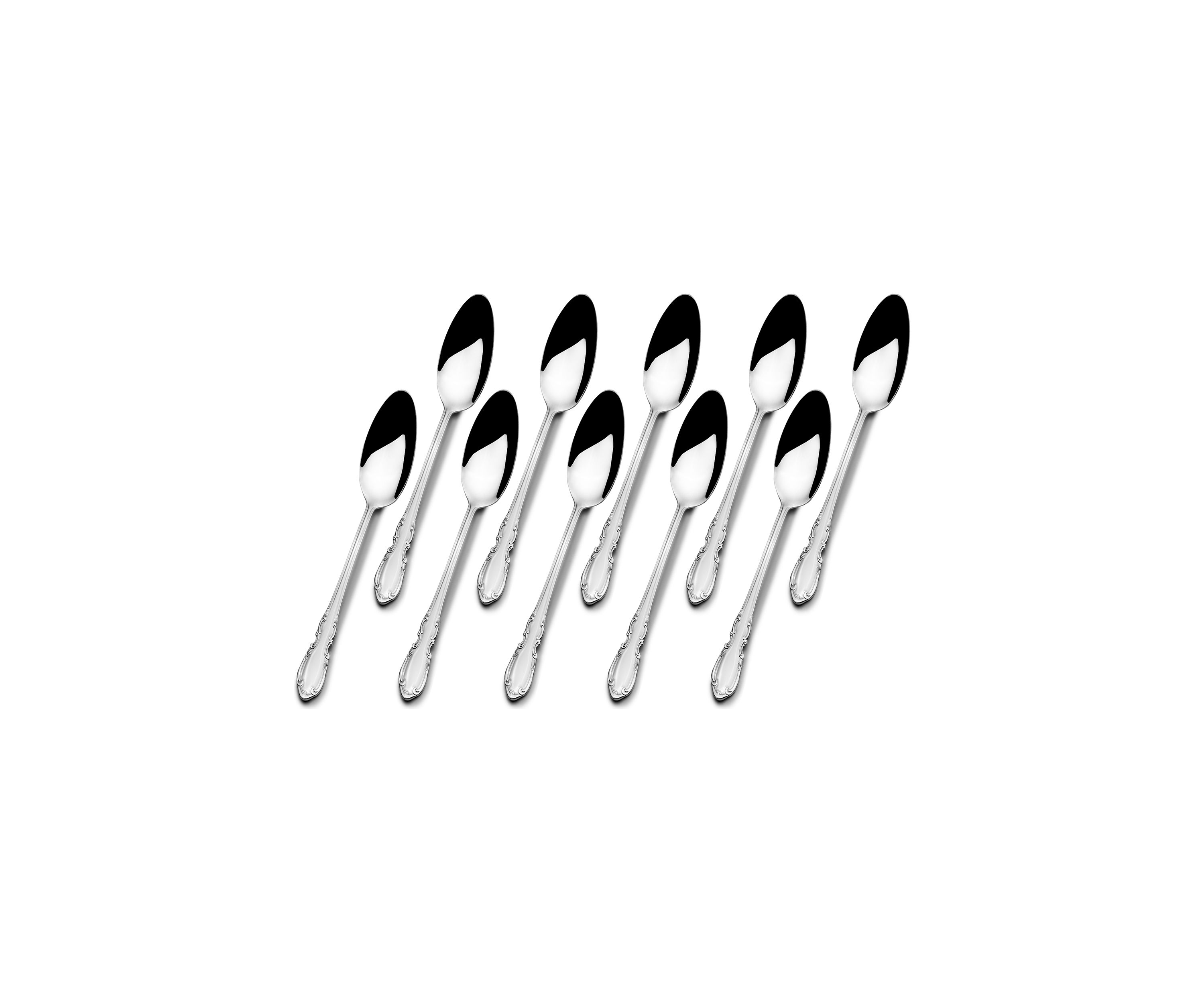Stainless Steel Vienna 10-Piece Dinner Spoon Set