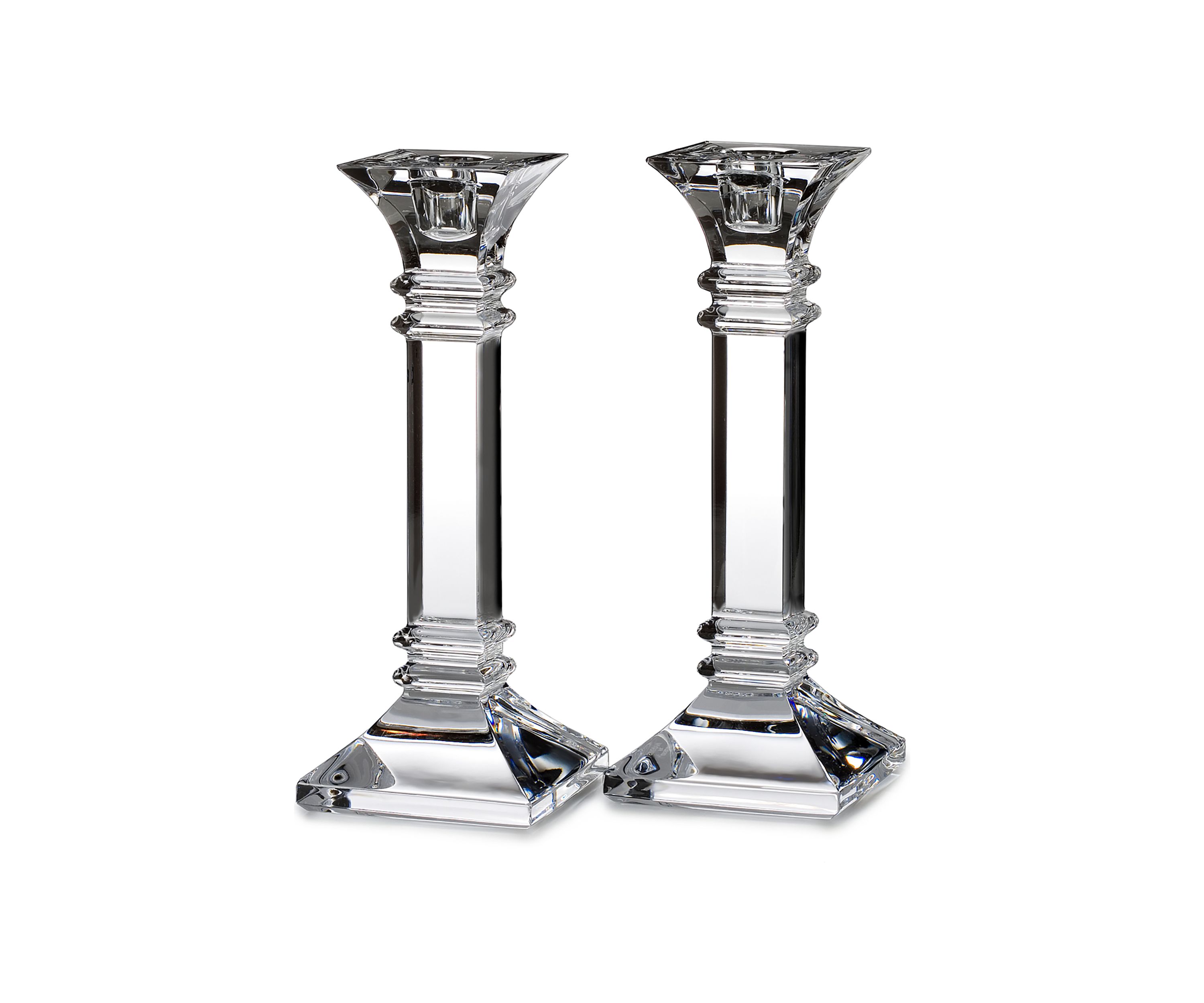 Treviso Crystal Candlesticks