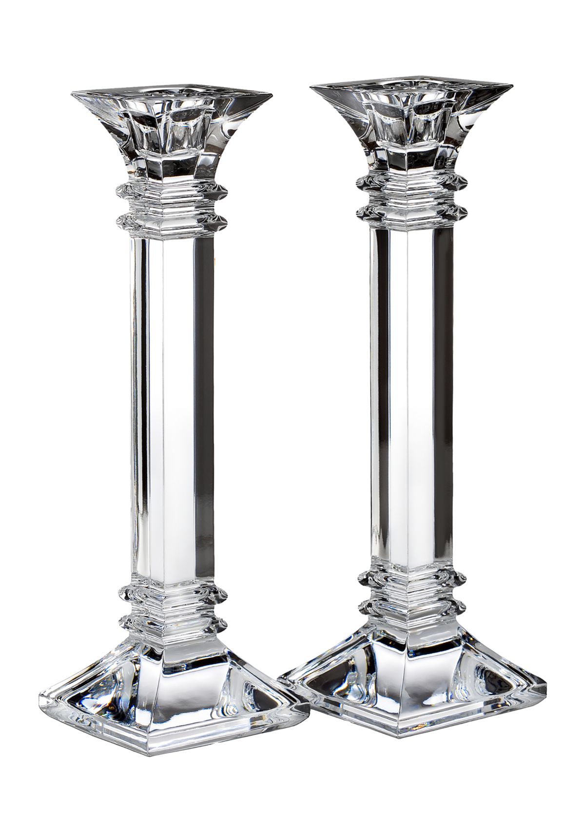 Treviso Crystal Candlesticks