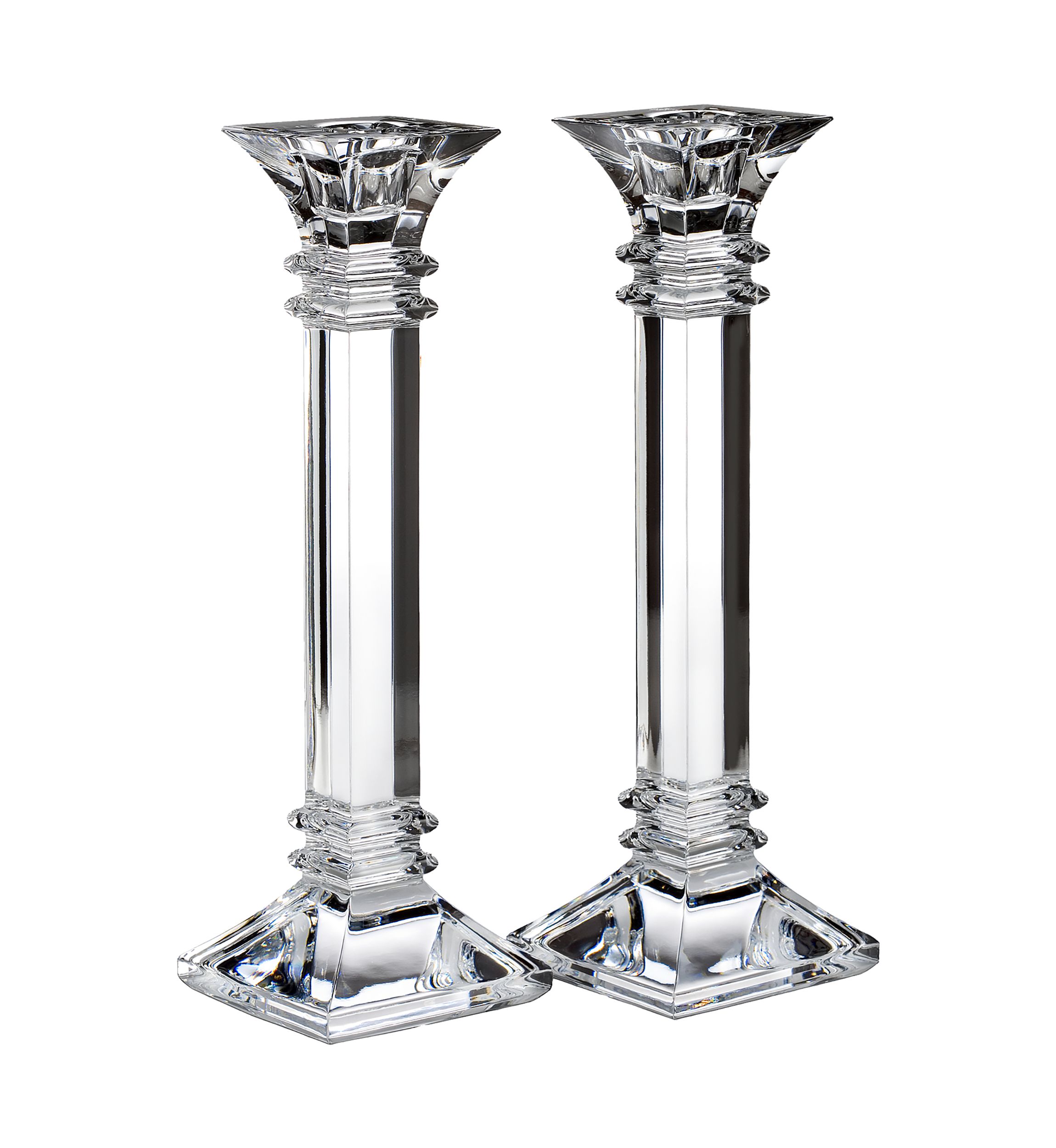 Treviso Crystal Candlesticks