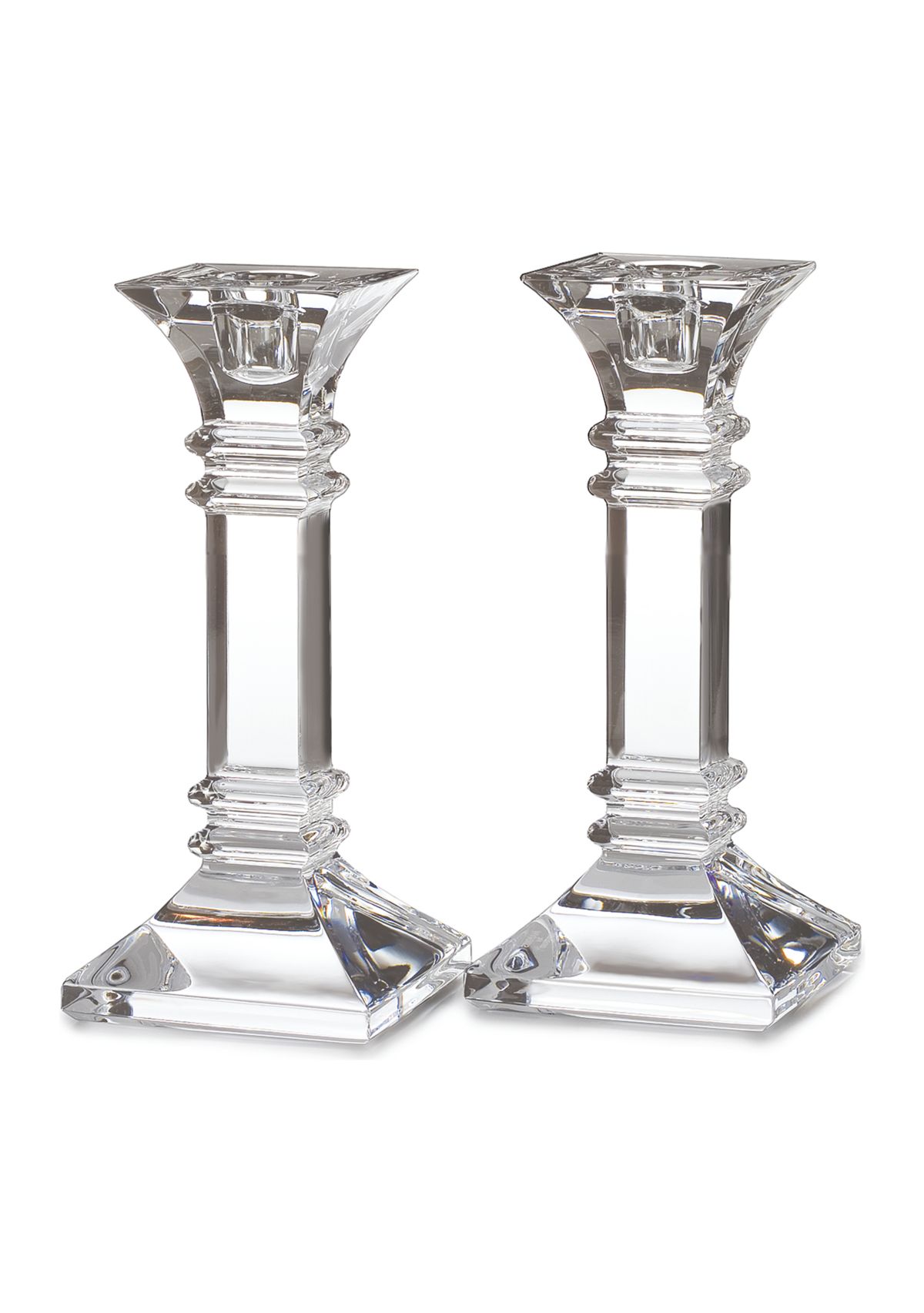 Treviso Crystal Candlesticks
