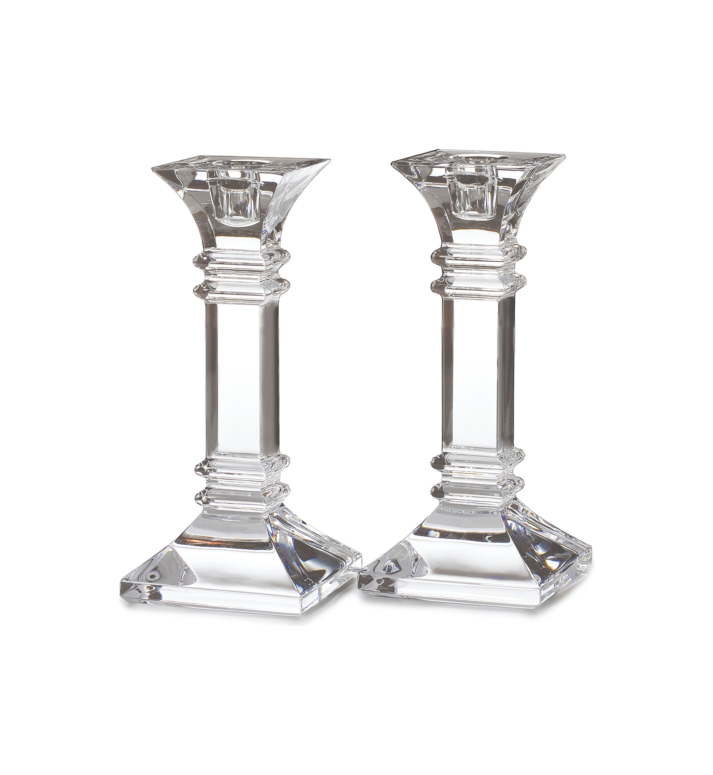 Treviso Crystal Candlesticks