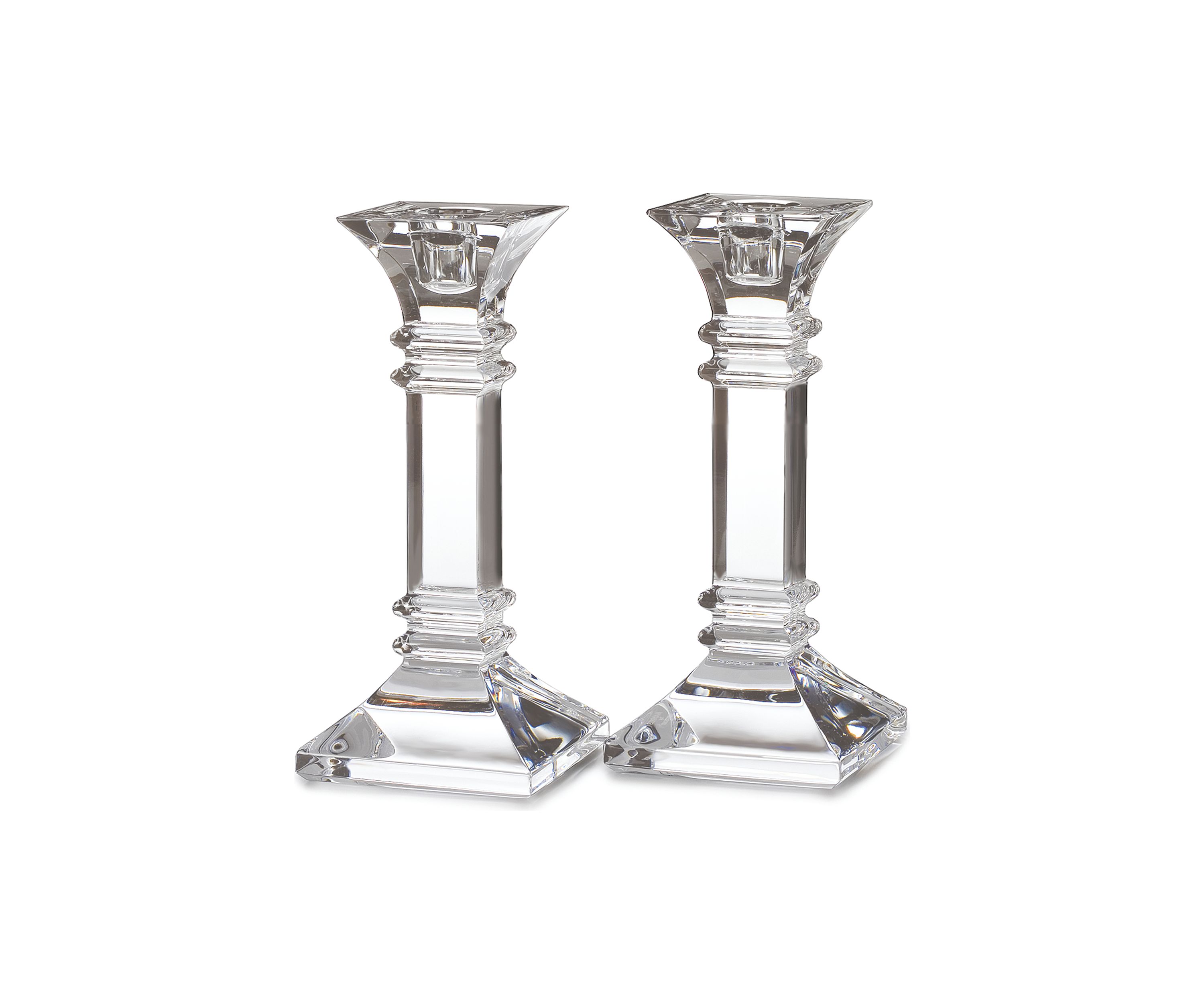 Treviso Crystal Candlesticks