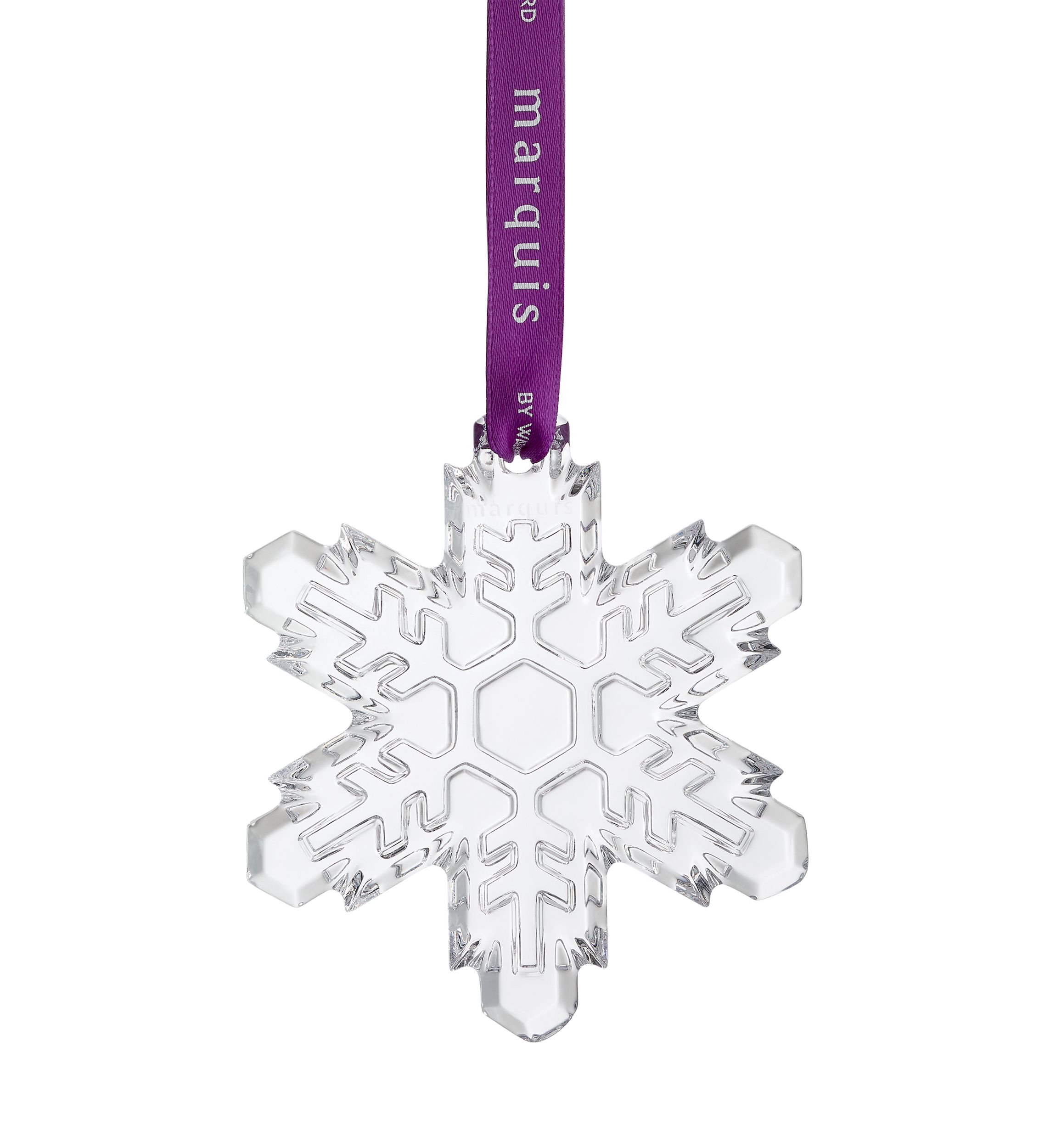  Marquis Snowflake Crystal Ornament