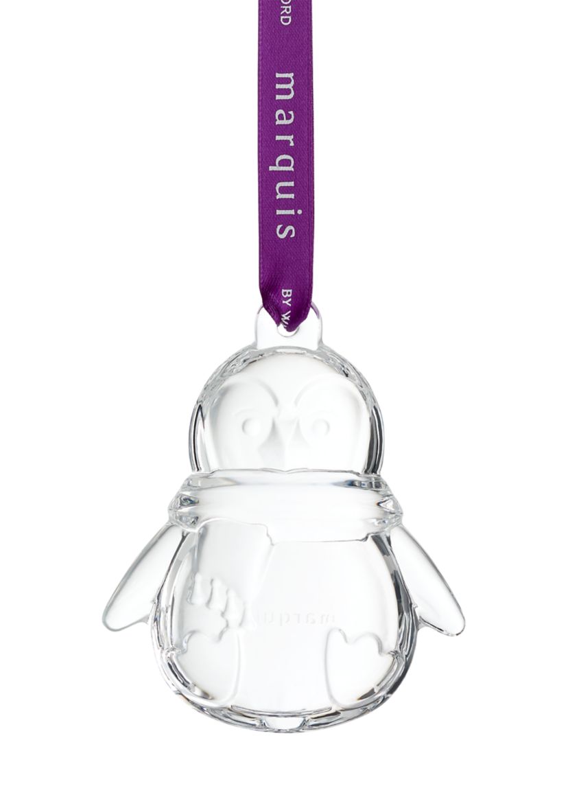 Marquis Penguin Crystal Ornament