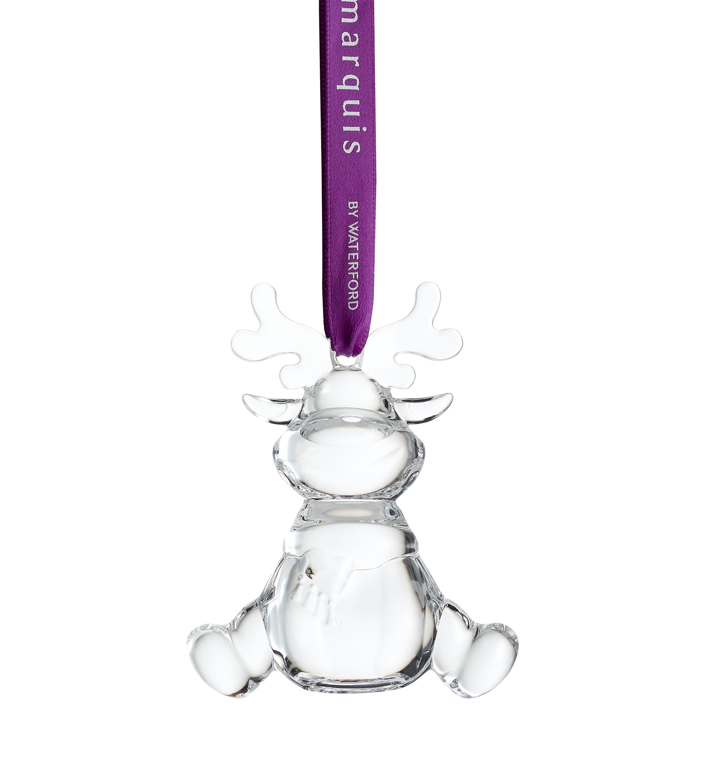 Marquis Reindeer Crystal Ornament