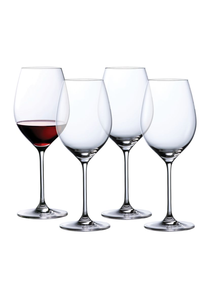 Red Wine Glasses - Set of 4