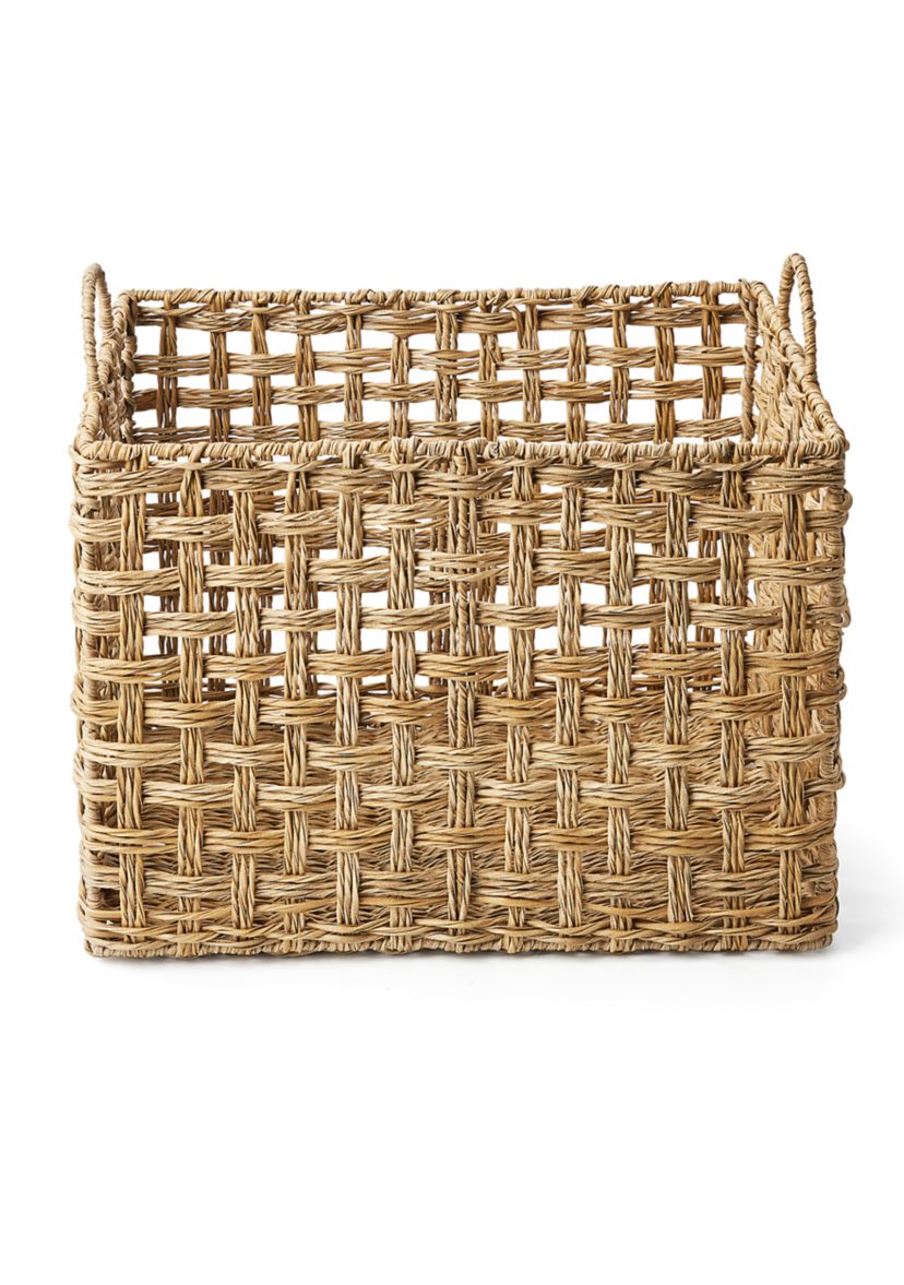 Faux Wicker Baskets 
