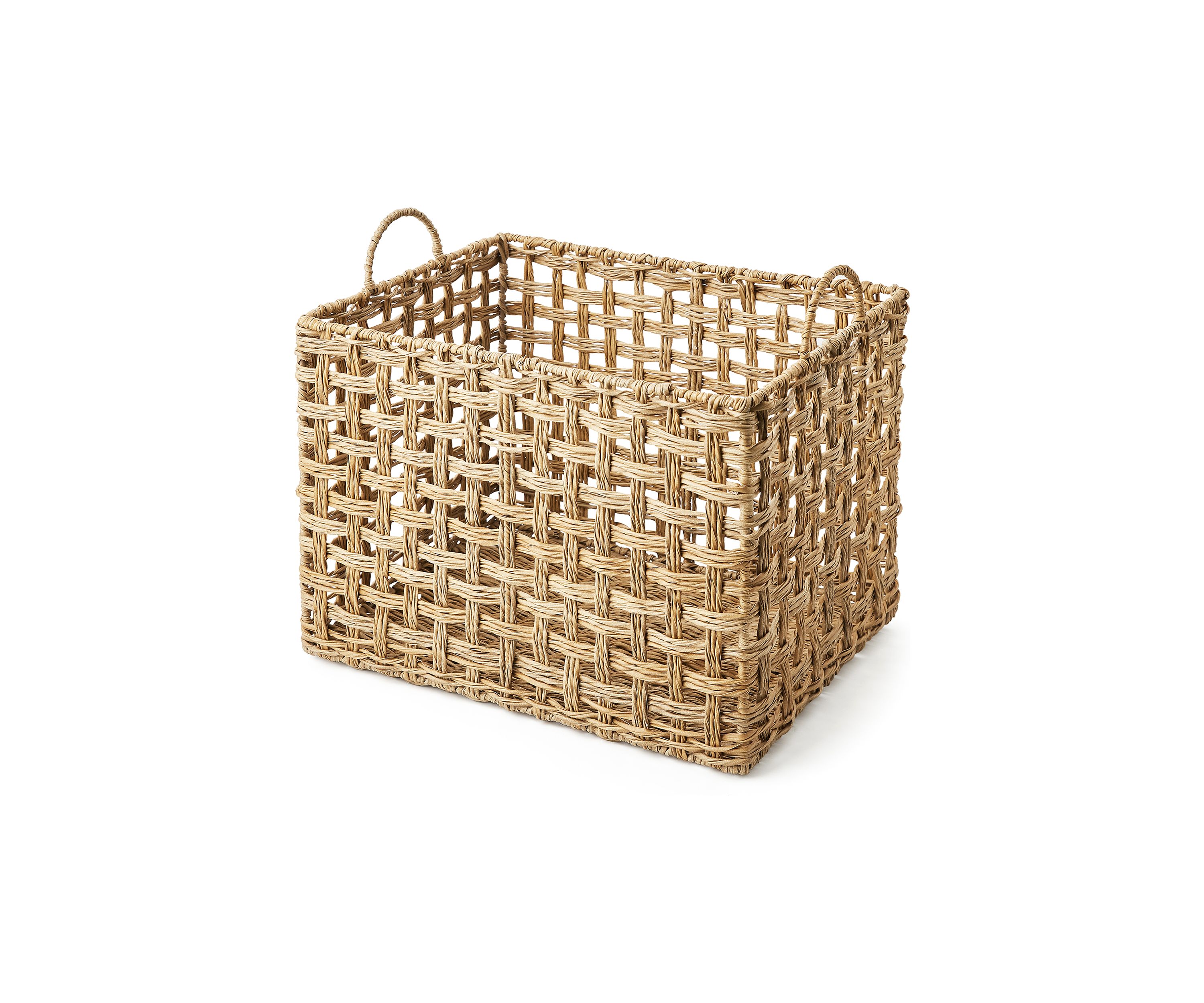 Faux Wicker Baskets 