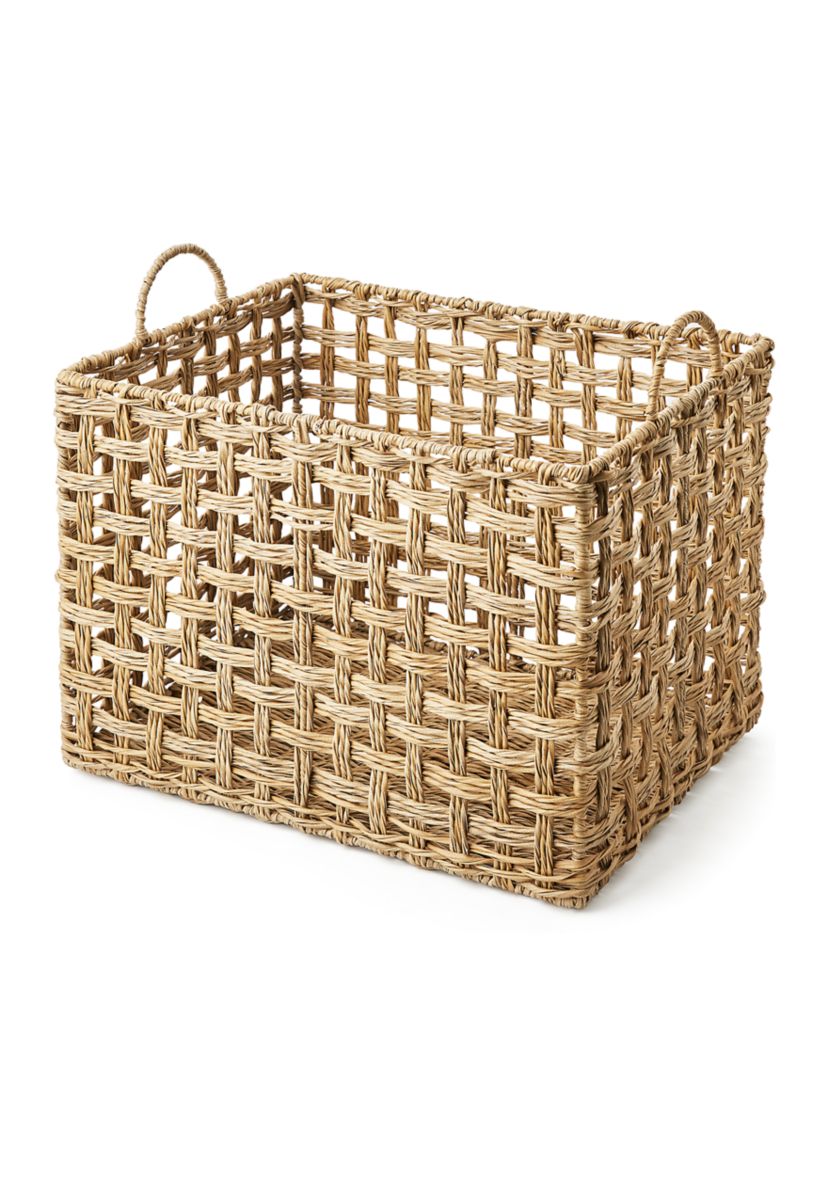 Faux Wicker Baskets 