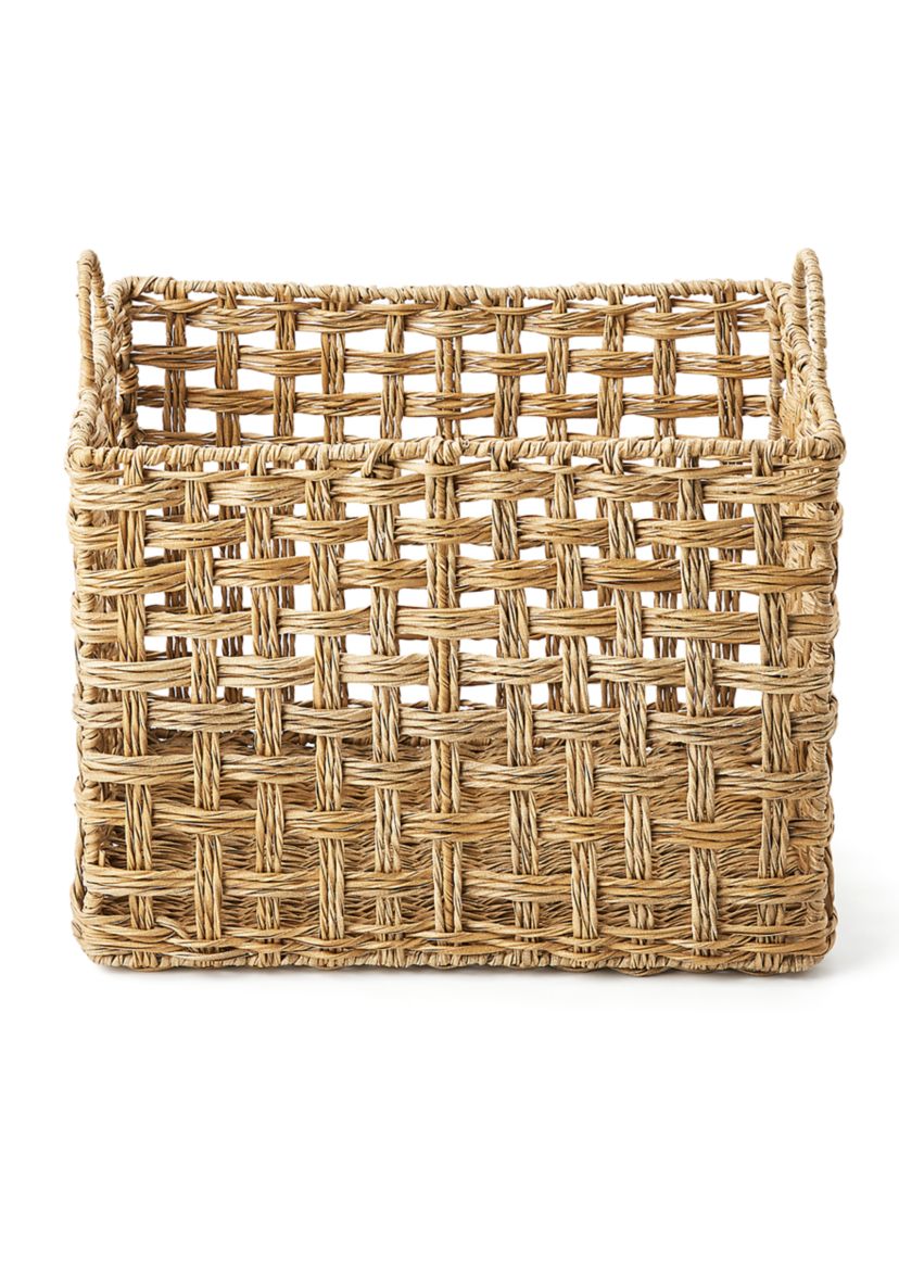 Faux Wicker Baskets 