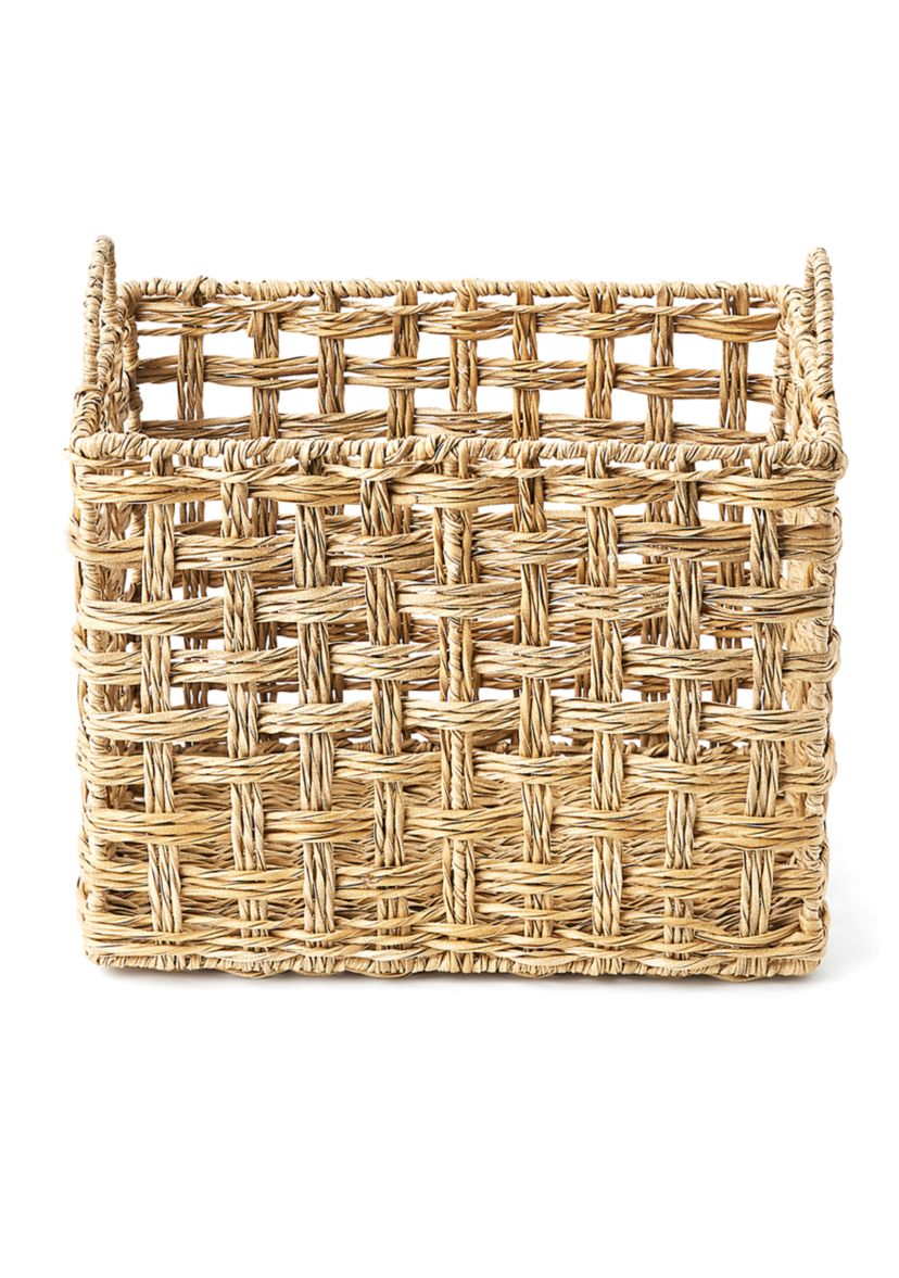 Faux Wicker Baskets 