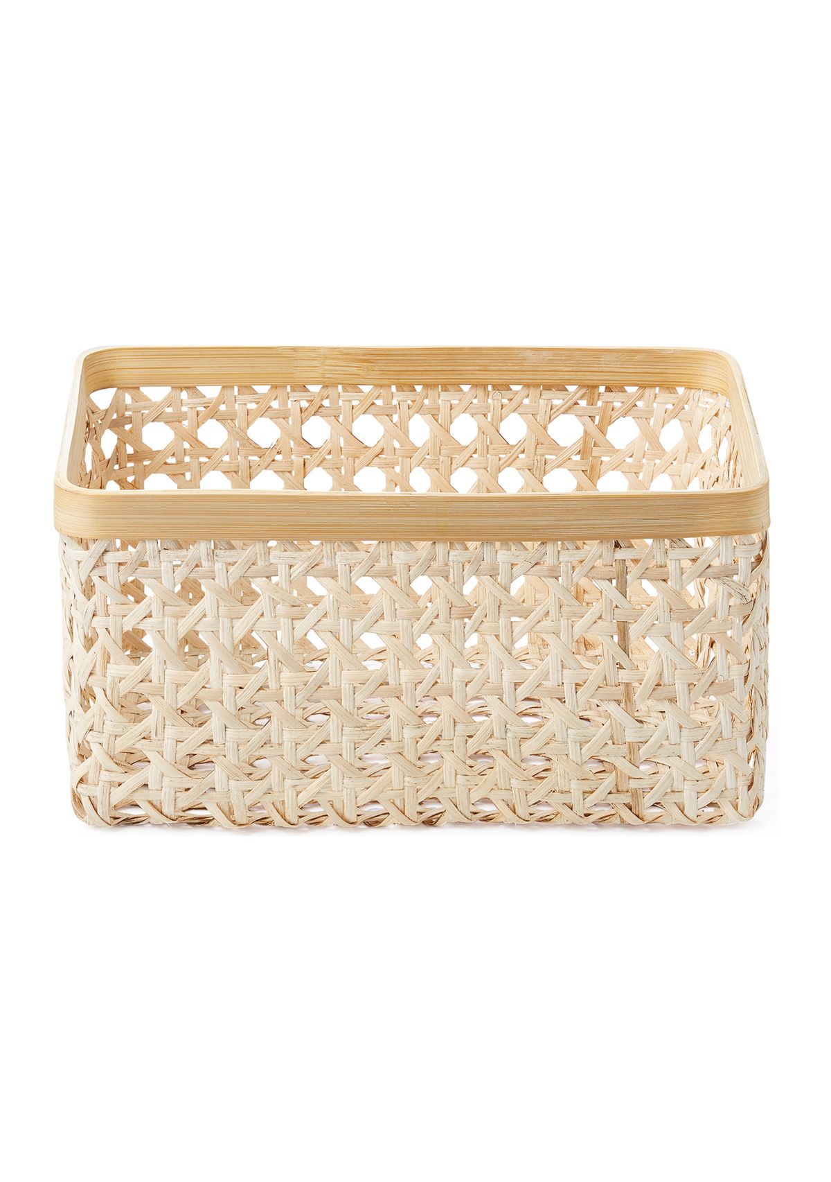 Wicker Rectangular Basket