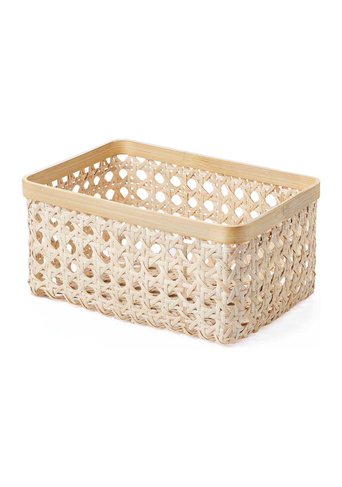 Wicker Rectangular Basket