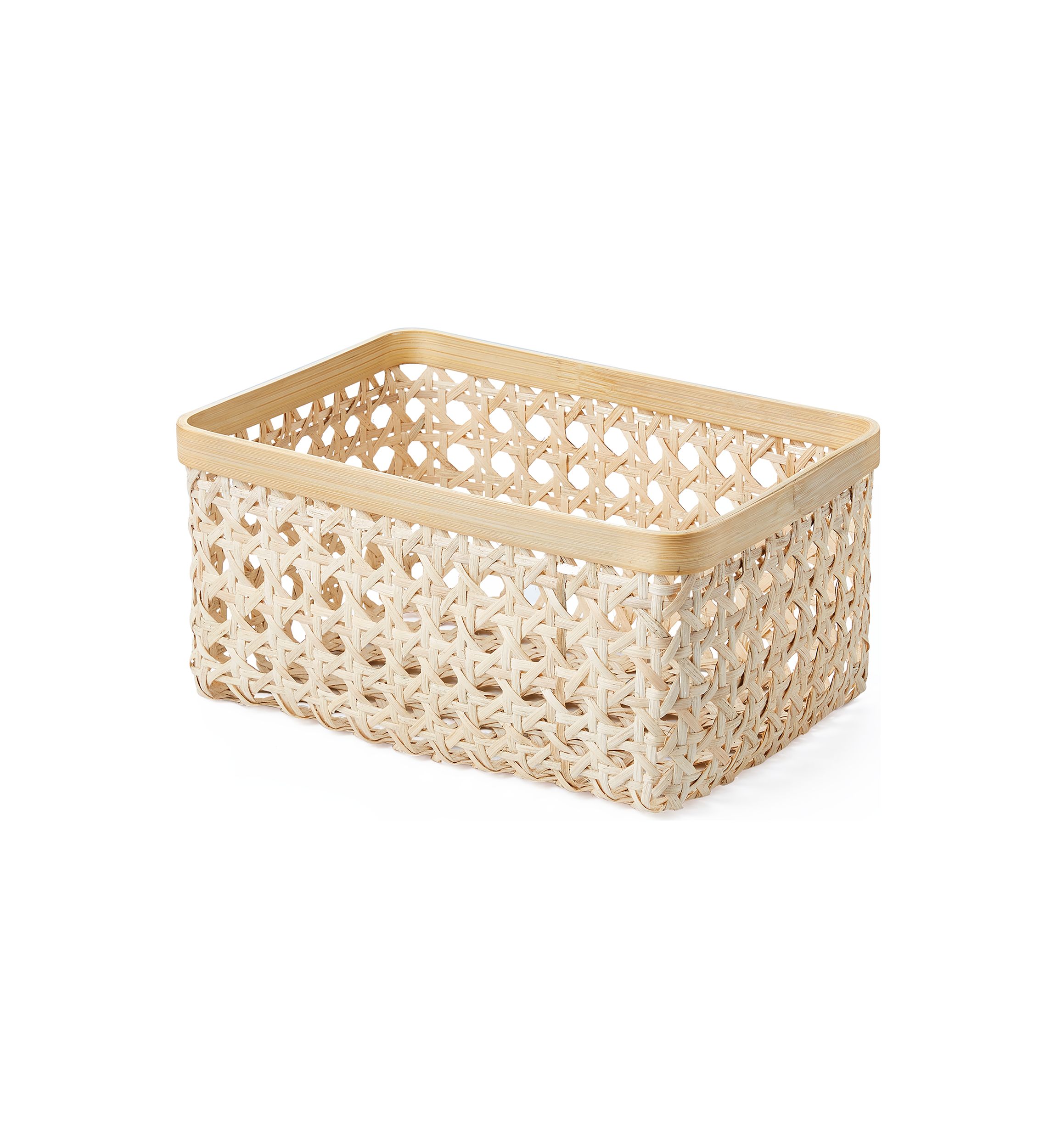 Wicker Rectangular Basket