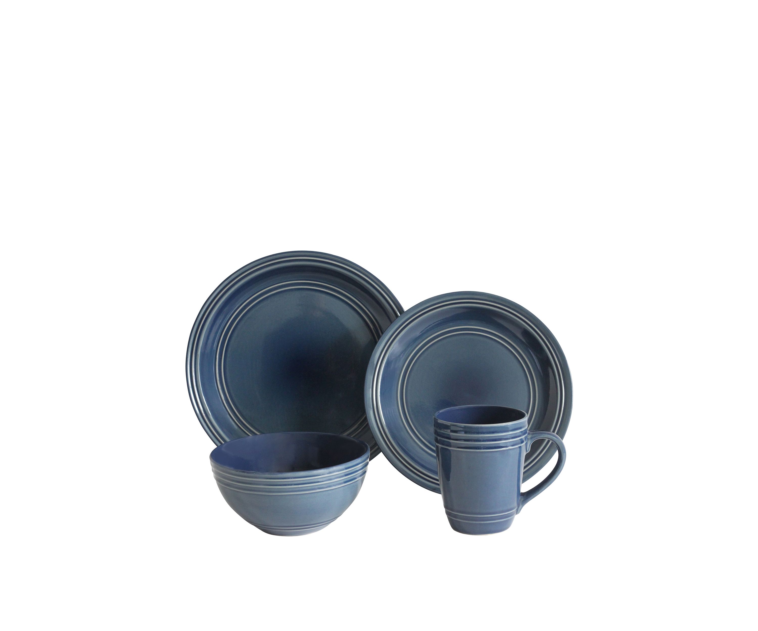 Allure 16-Piece Dinnerware Set