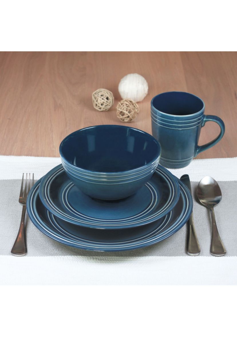 Allure 16-Piece Dinnerware Set
