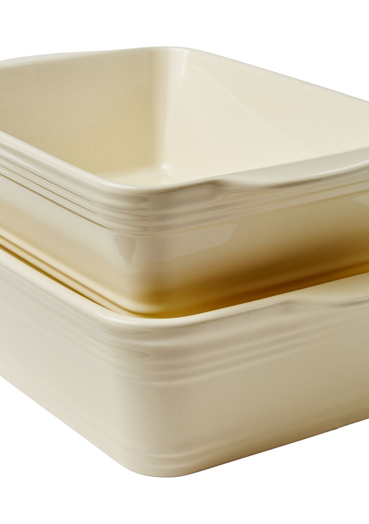 Allure Ivory 2-Piece Bake Set