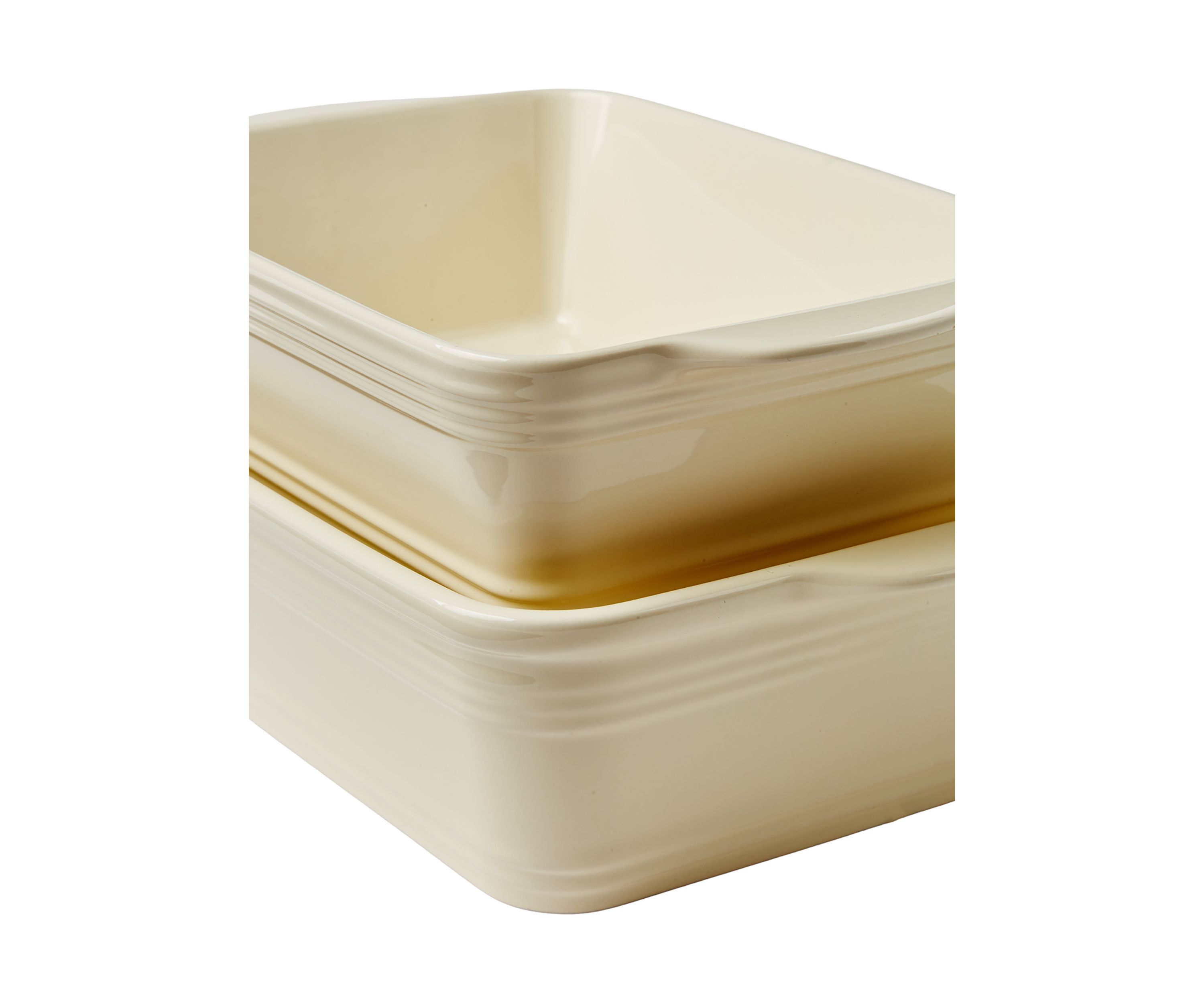 Allure Ivory 2-Piece Bake Set