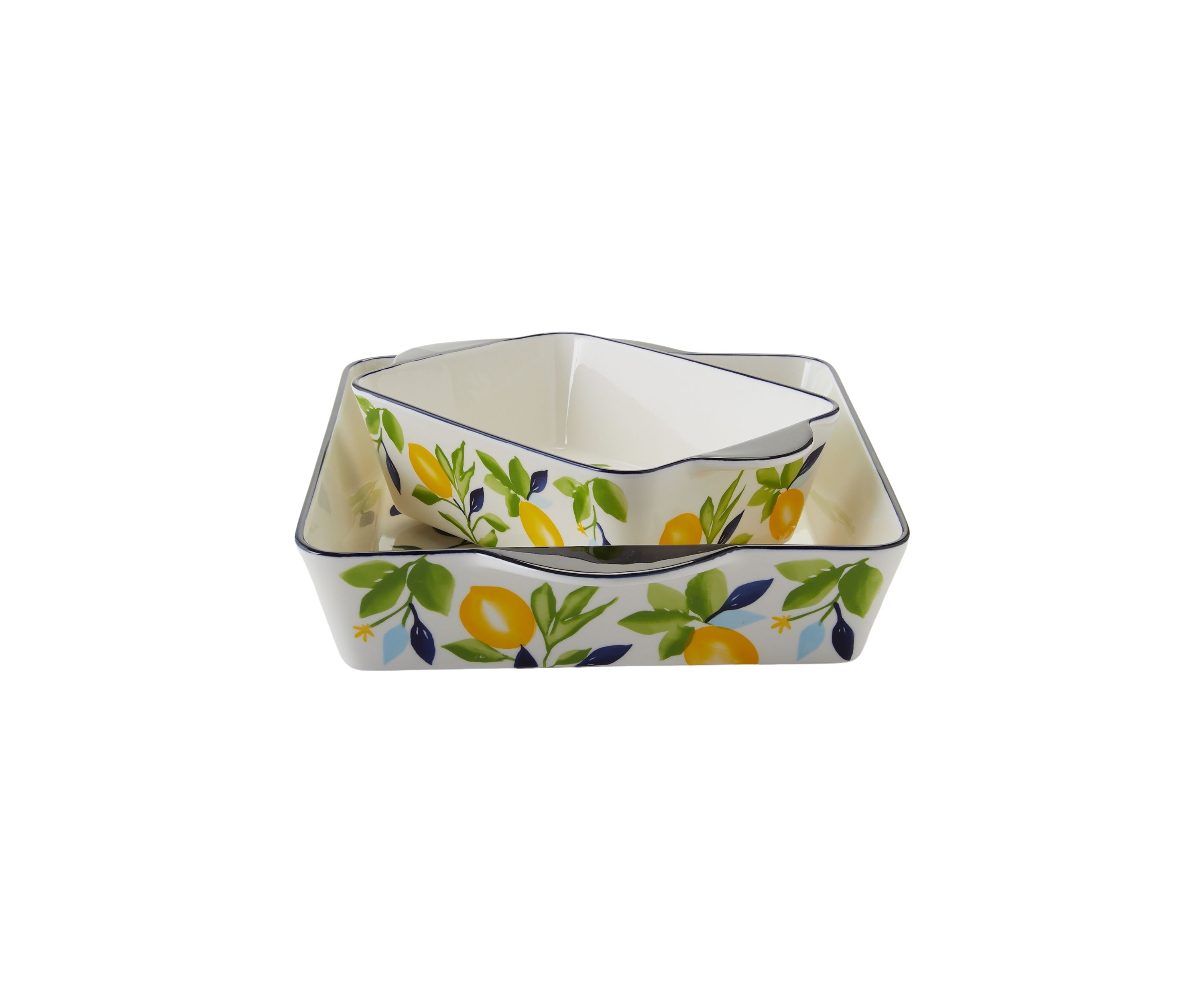 Avalon Lemon 2-Piece Oven to Table Set