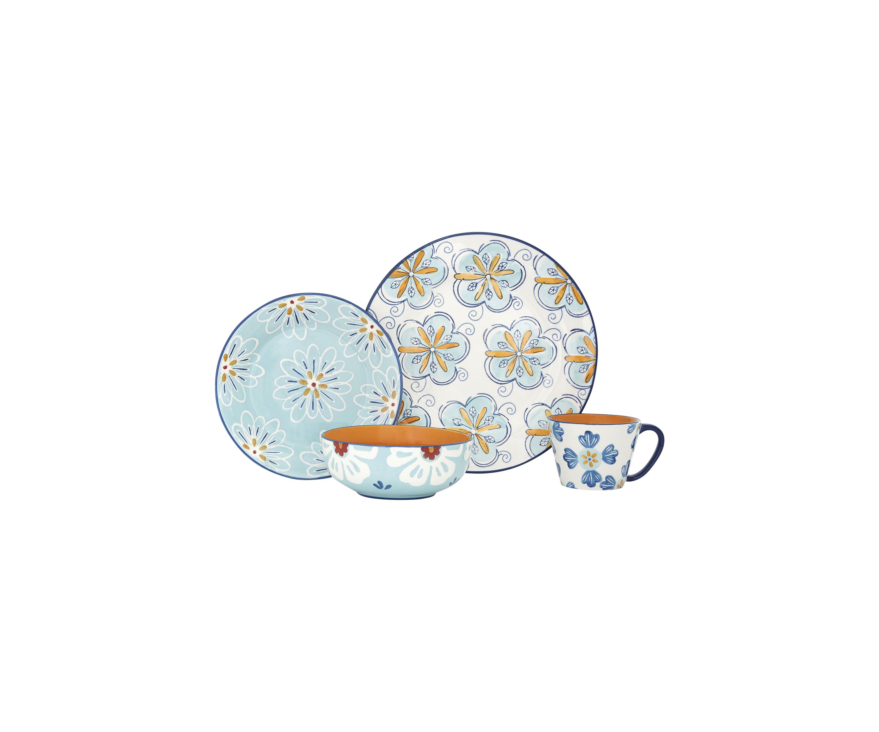 Cara 16 Piece Stoneware Set