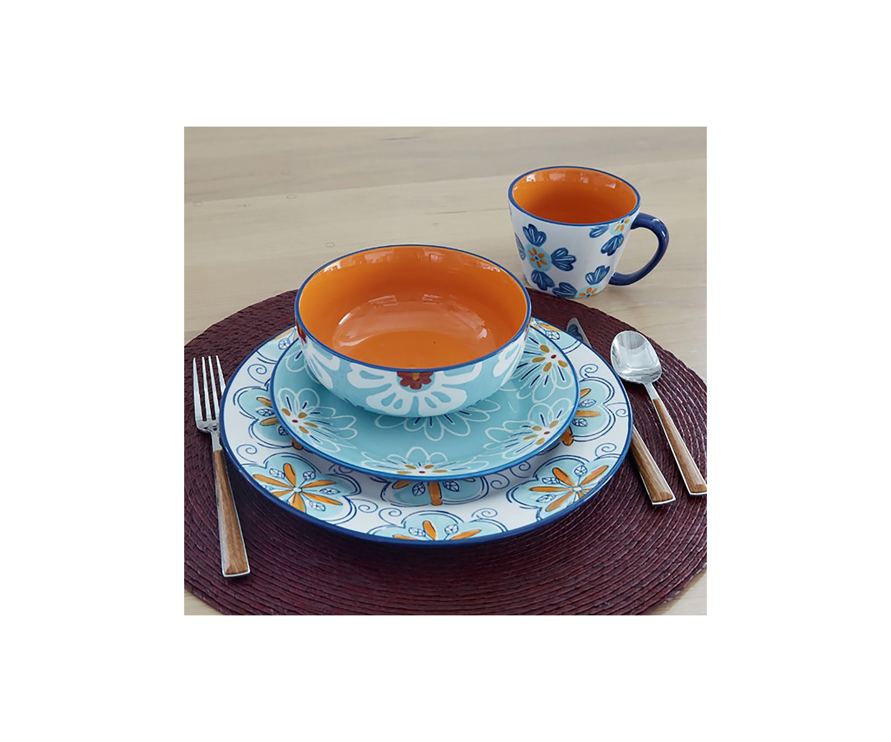 Cara 16 Piece Stoneware Set