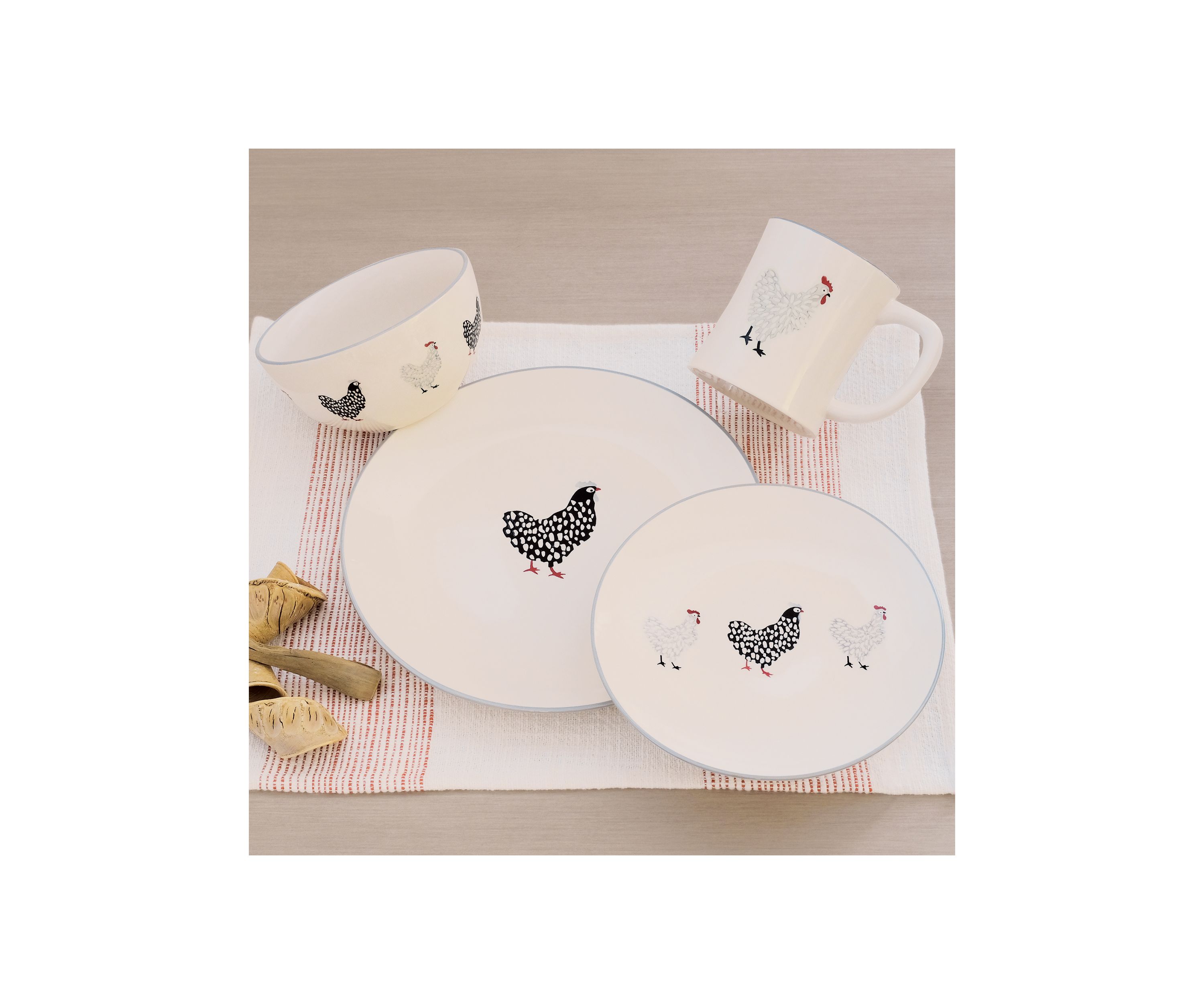 Coop 16 Piece Dinnerware Set 