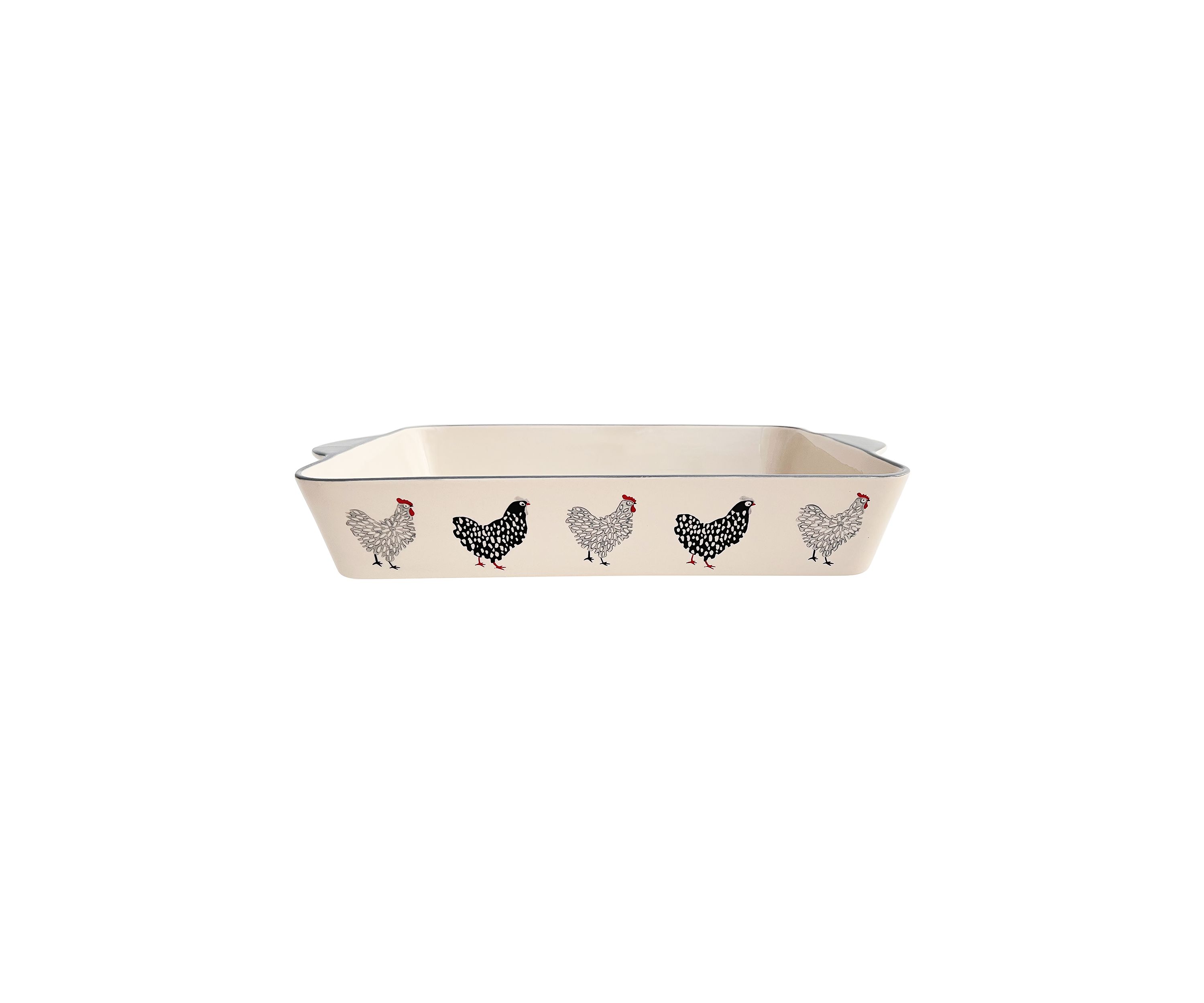 Coop Chickens Large Baking Dish