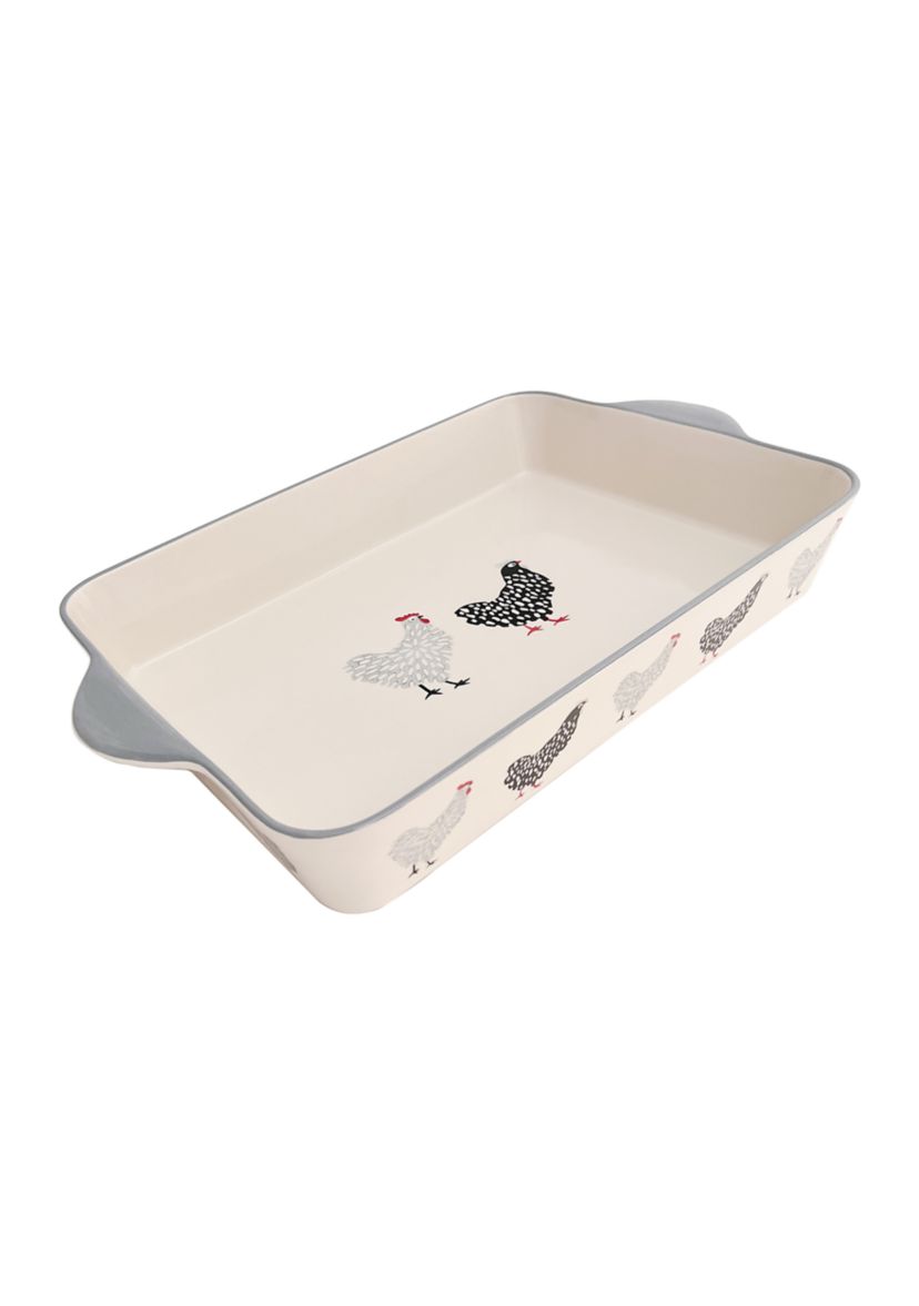 Coop Chickens Large Baking Dish