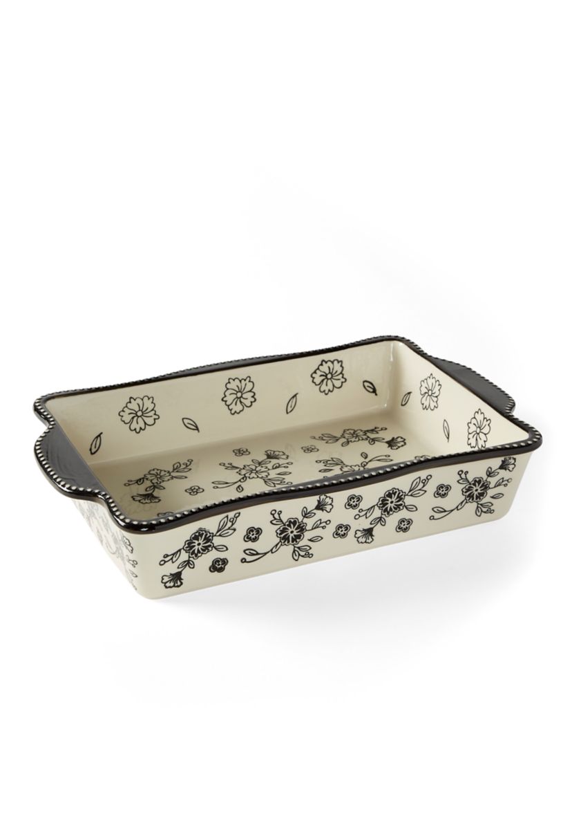 Farmhouse Floral Large Baking Dish