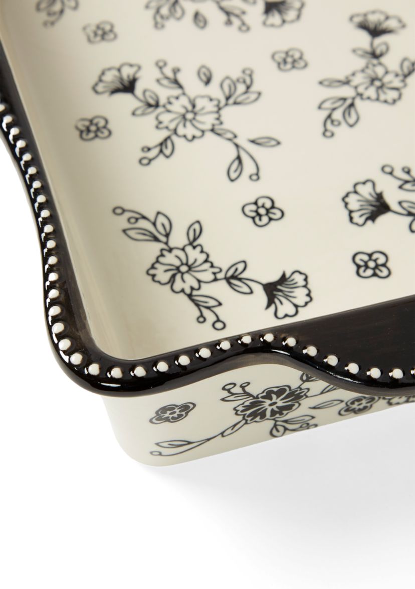 Farmhouse Floral Large Baking Dish